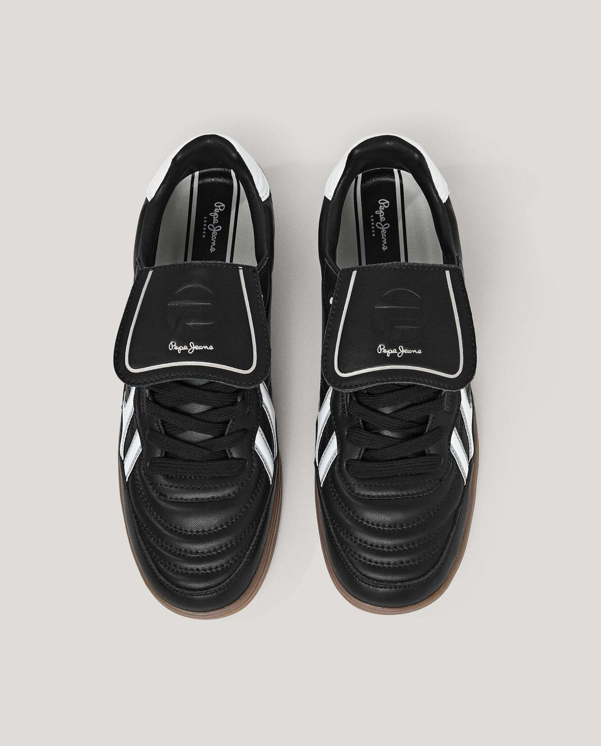 Ball - zapatillas piel suela cupsole Negro Pepe Jeans Negro-3