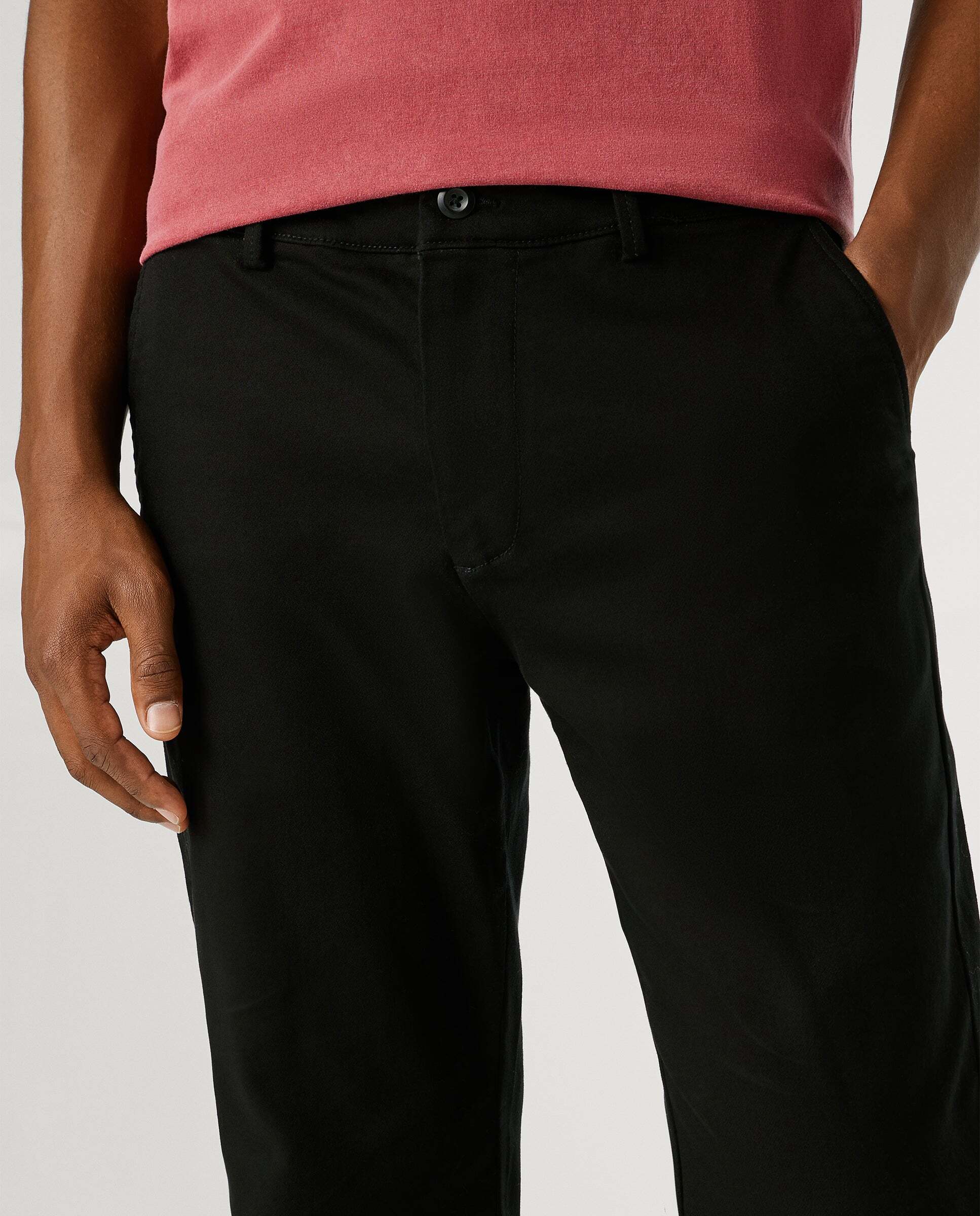 Pantalón chino de hombre fit slim - Pepe Jeans - Negro Negro-4