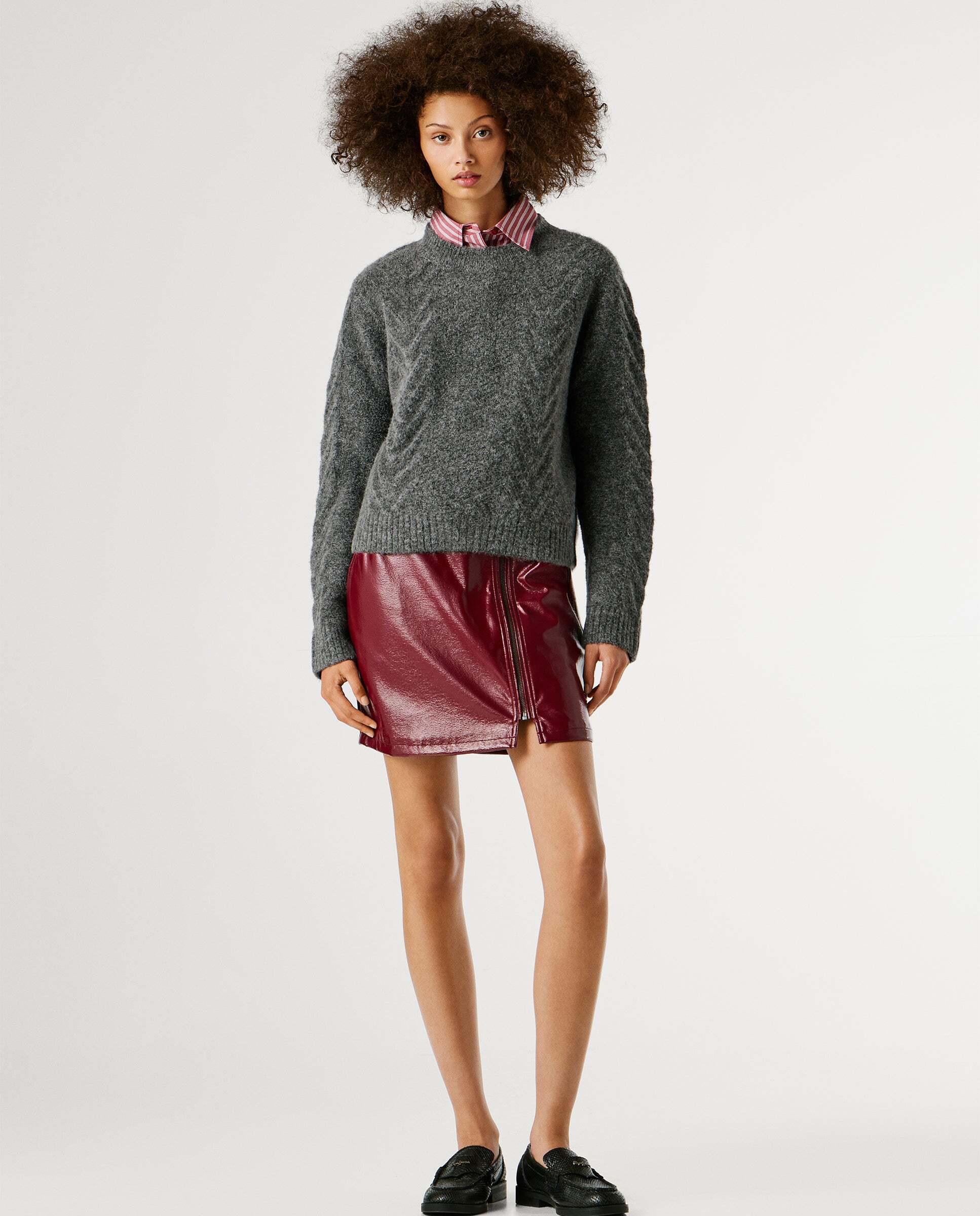 Jersey cuello redondo con lana - Pepe Jeans - Gris Gris-2