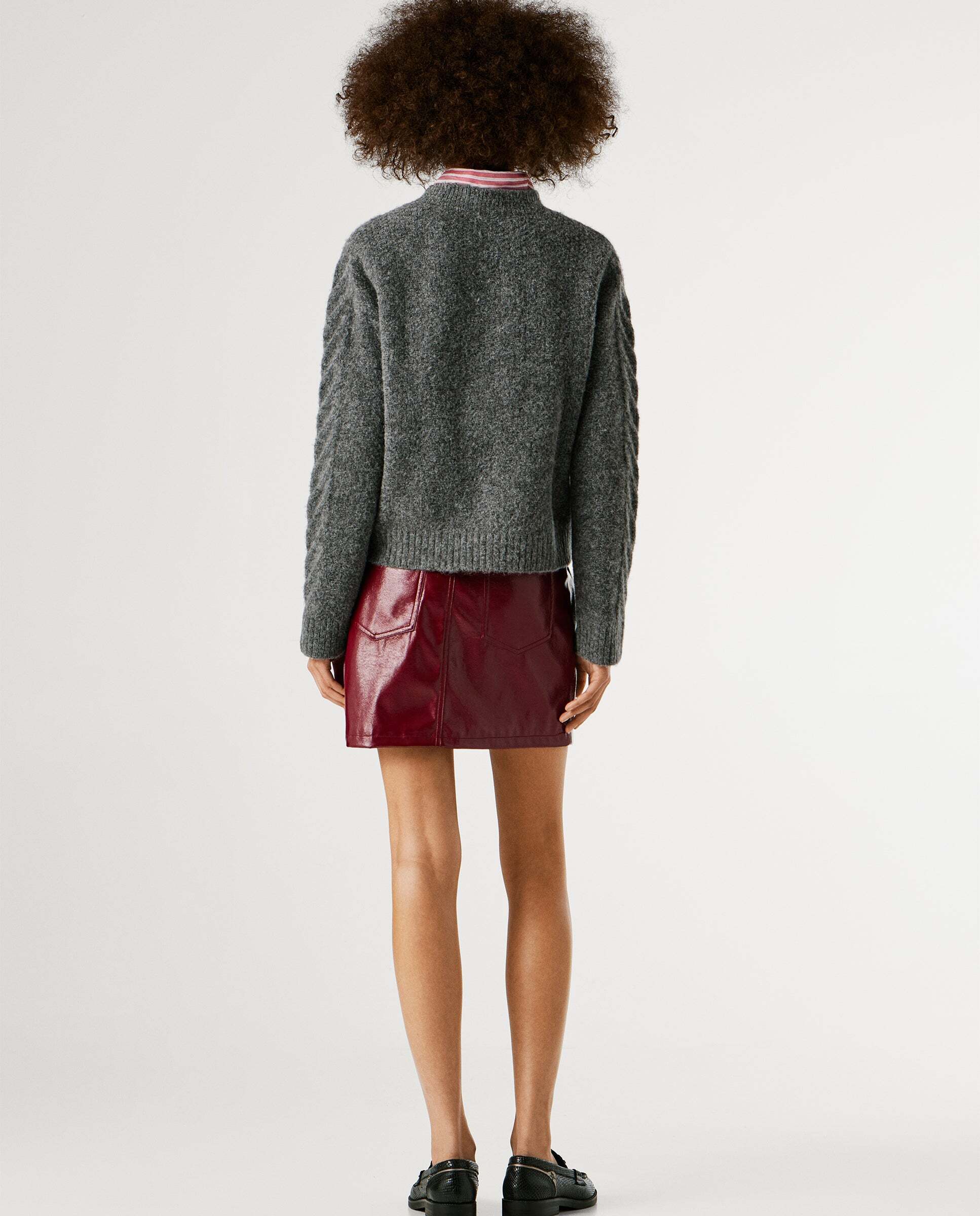 Jersey cuello redondo con lana - Pepe Jeans - Gris Gris-3