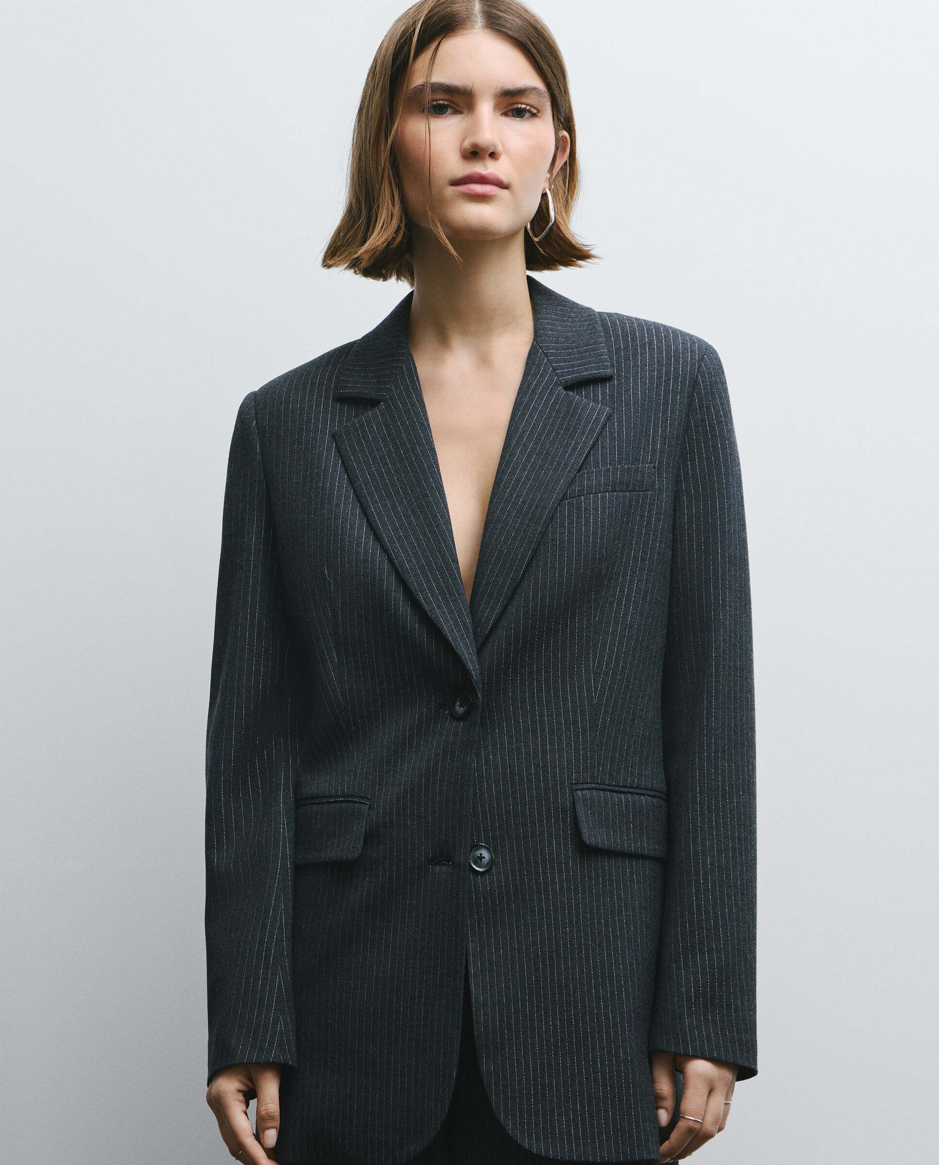 Pepe Jeans - W11 - americana de mujer de rayas.