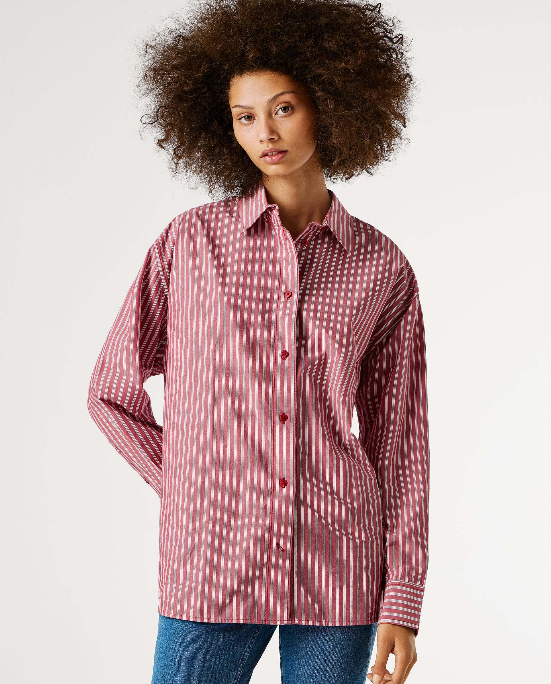 Pepe Jeans - Camisa de mujer popelín fit loose.