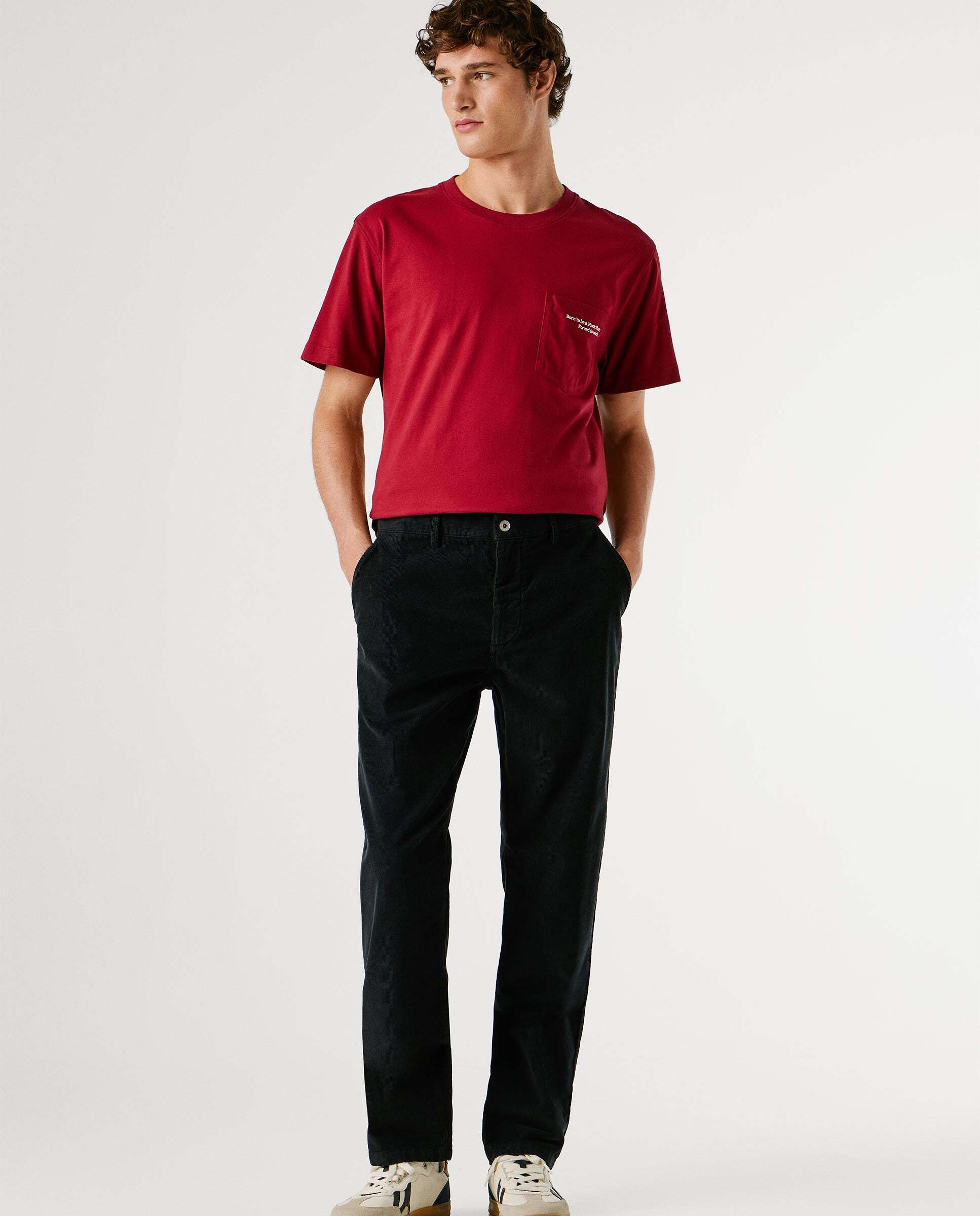 Pantalón chino de hombre fit regular - Pepe Jeans - Negro Negro-1