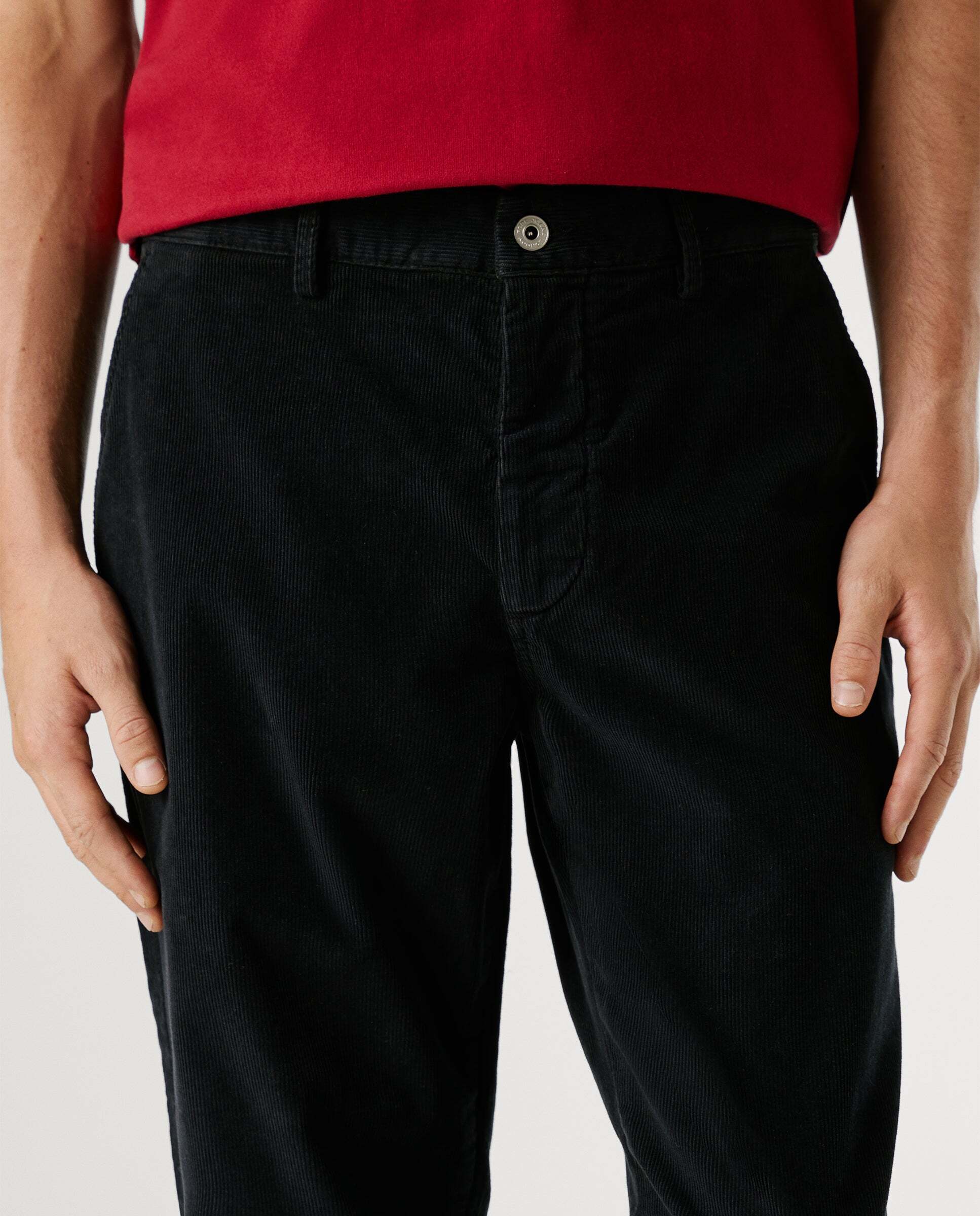Pantalón chino de hombre fit regular - Pepe Jeans - Negro Negro-4