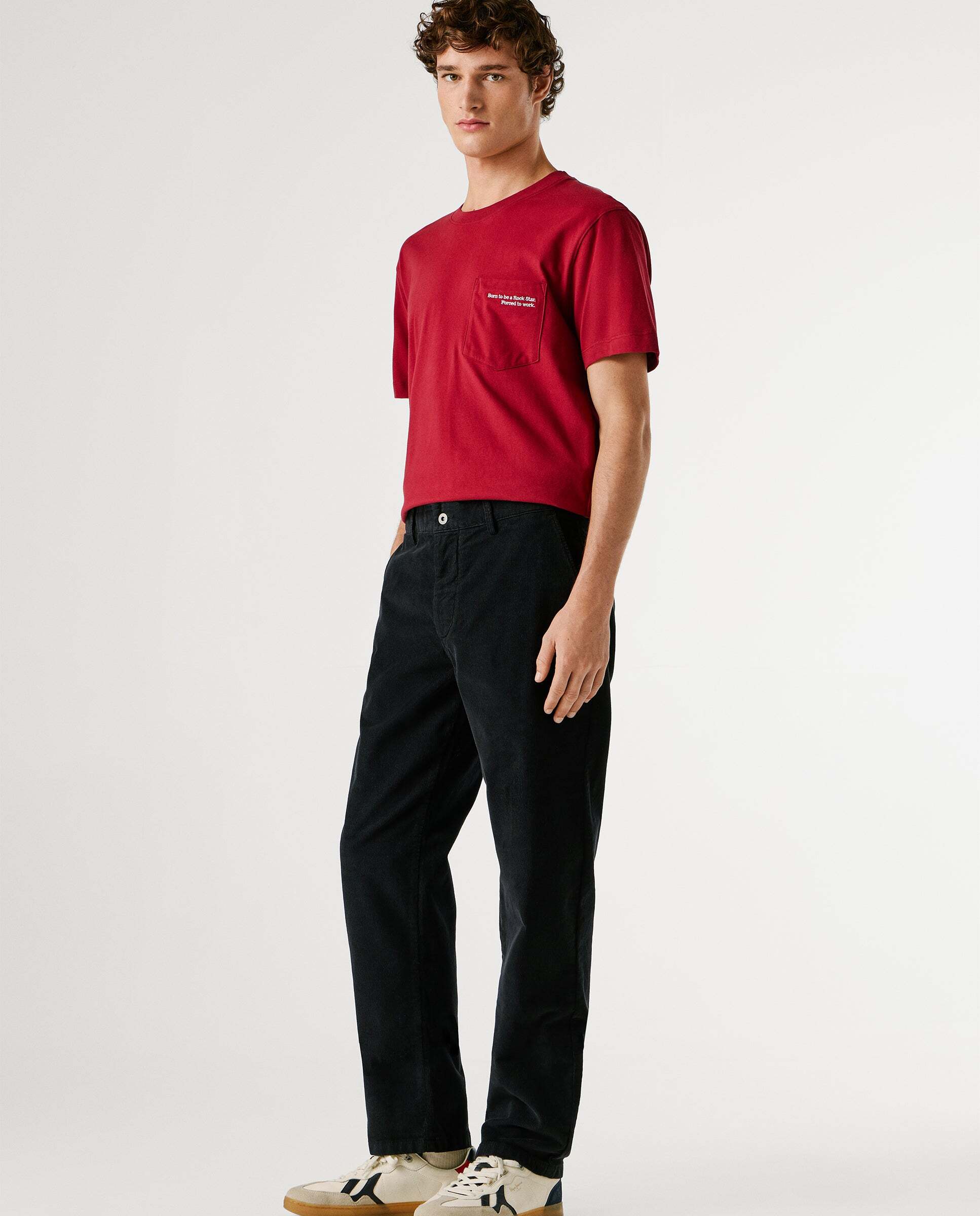 Pantalón chino de hombre fit regular - Pepe Jeans - Negro Negro-6