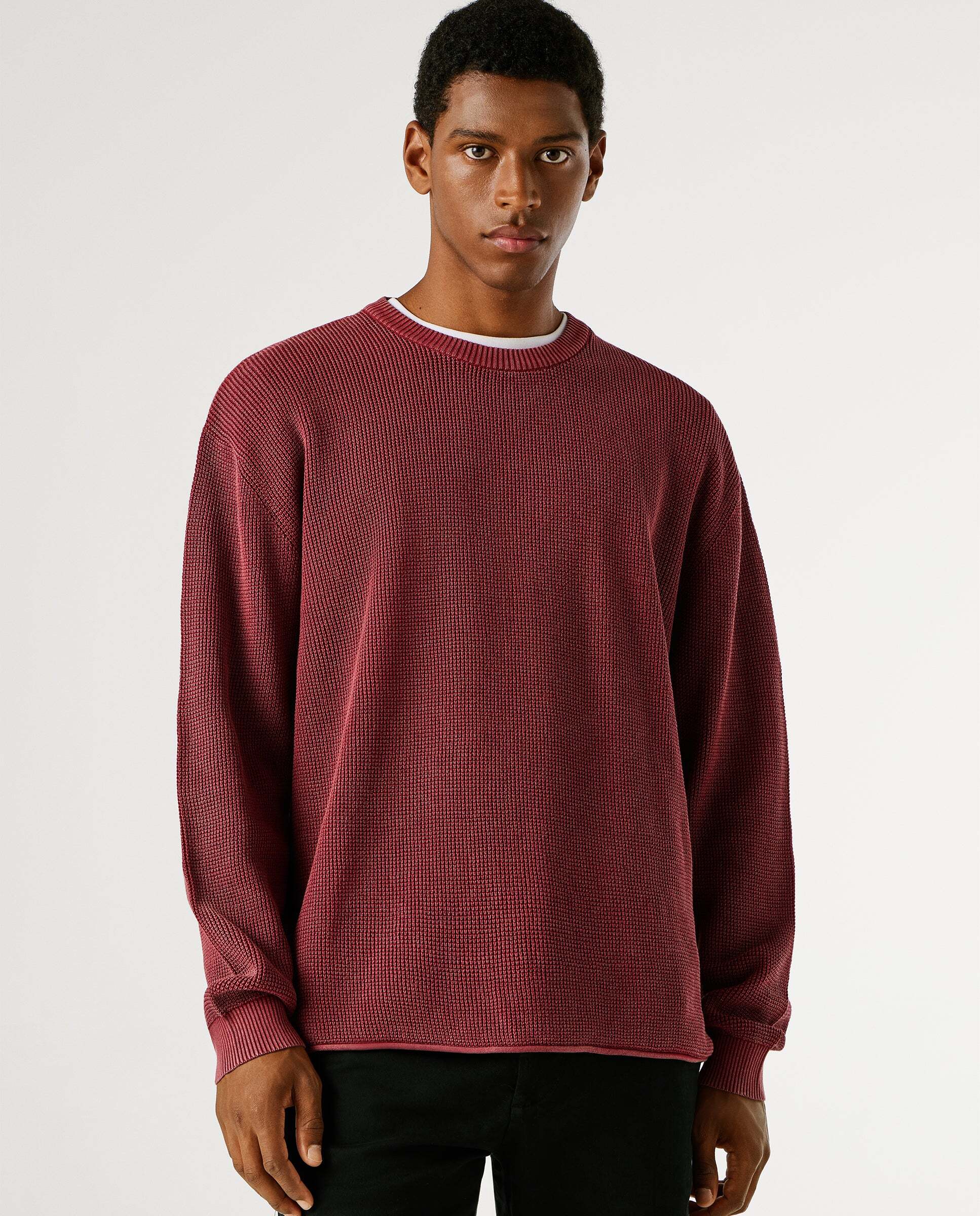 Pepe Jeans - Jersey punto de hombre cuello redondo.