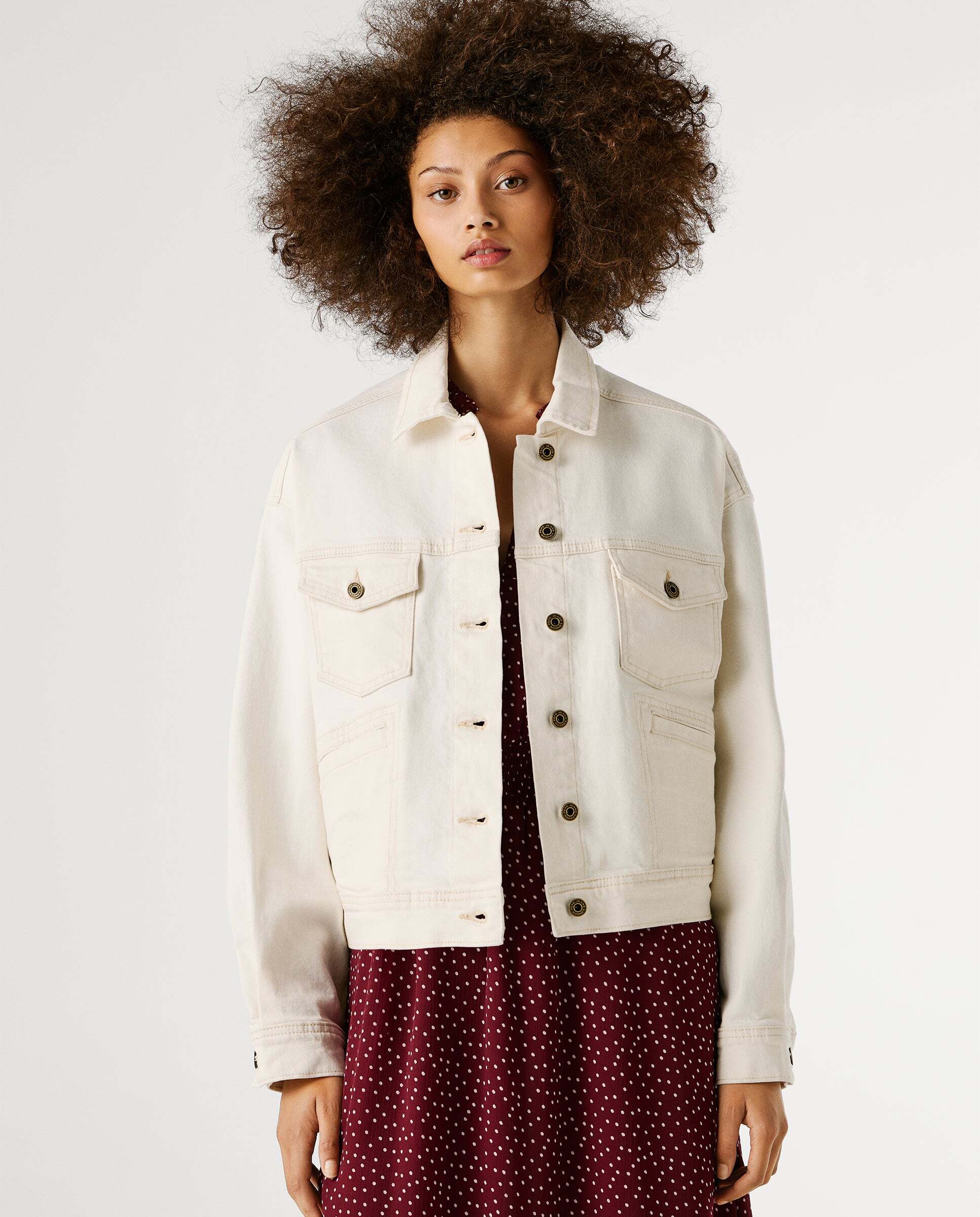 Pepe Jeans - Cazadora vaquera de mujer fit relaxed.