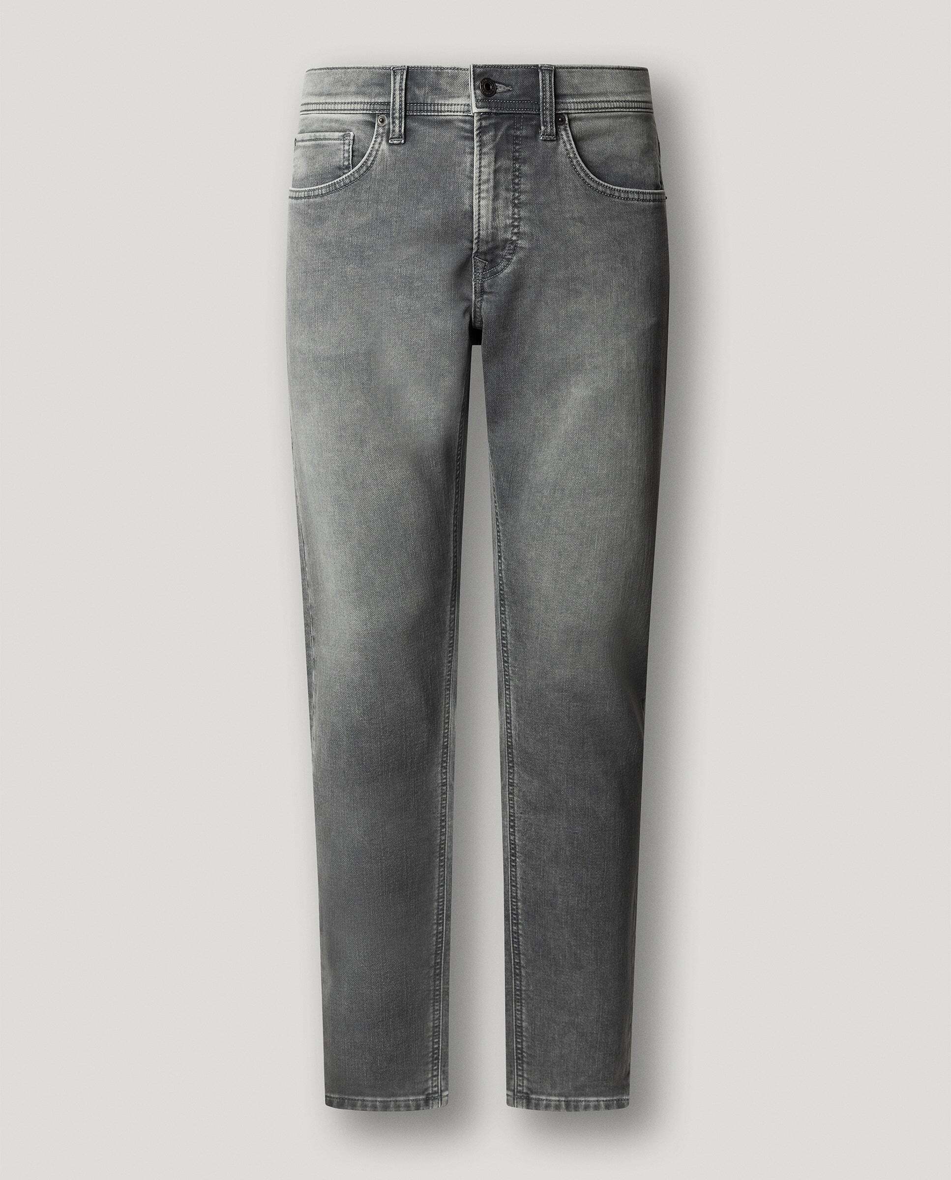 Track- jeans fit slim y tiro regular - Pepe Jeans - Gris Gris-8