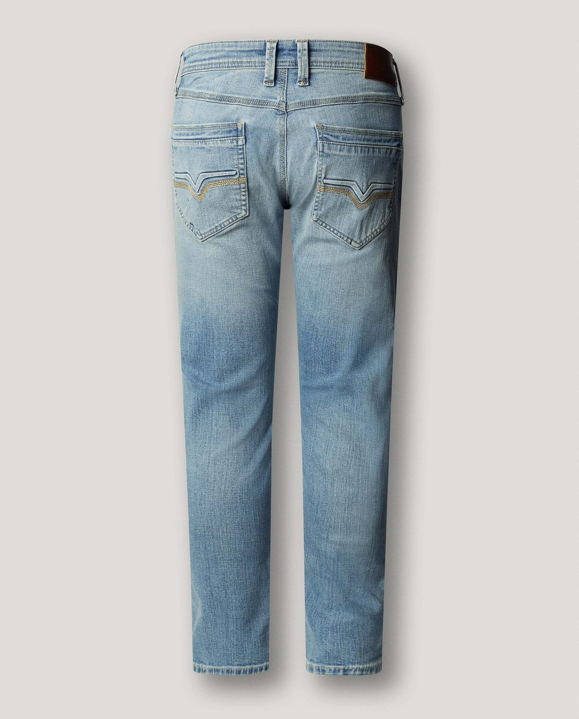 Spike - Pepe Jeans - jeans fit taper y tiro regular - Azul Azul-9