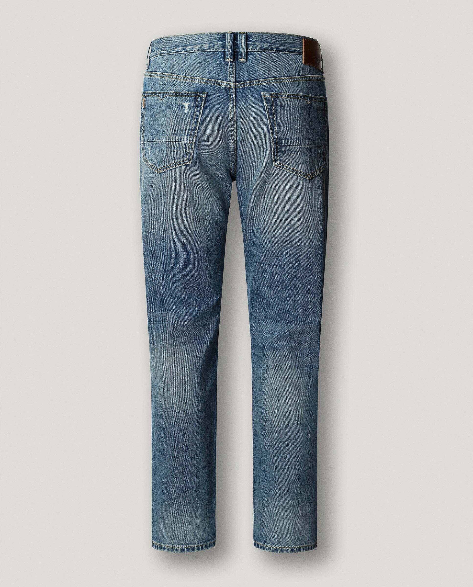 Imagen 8 de Byron - jeans fit recto y tiro regular - Azul Azul