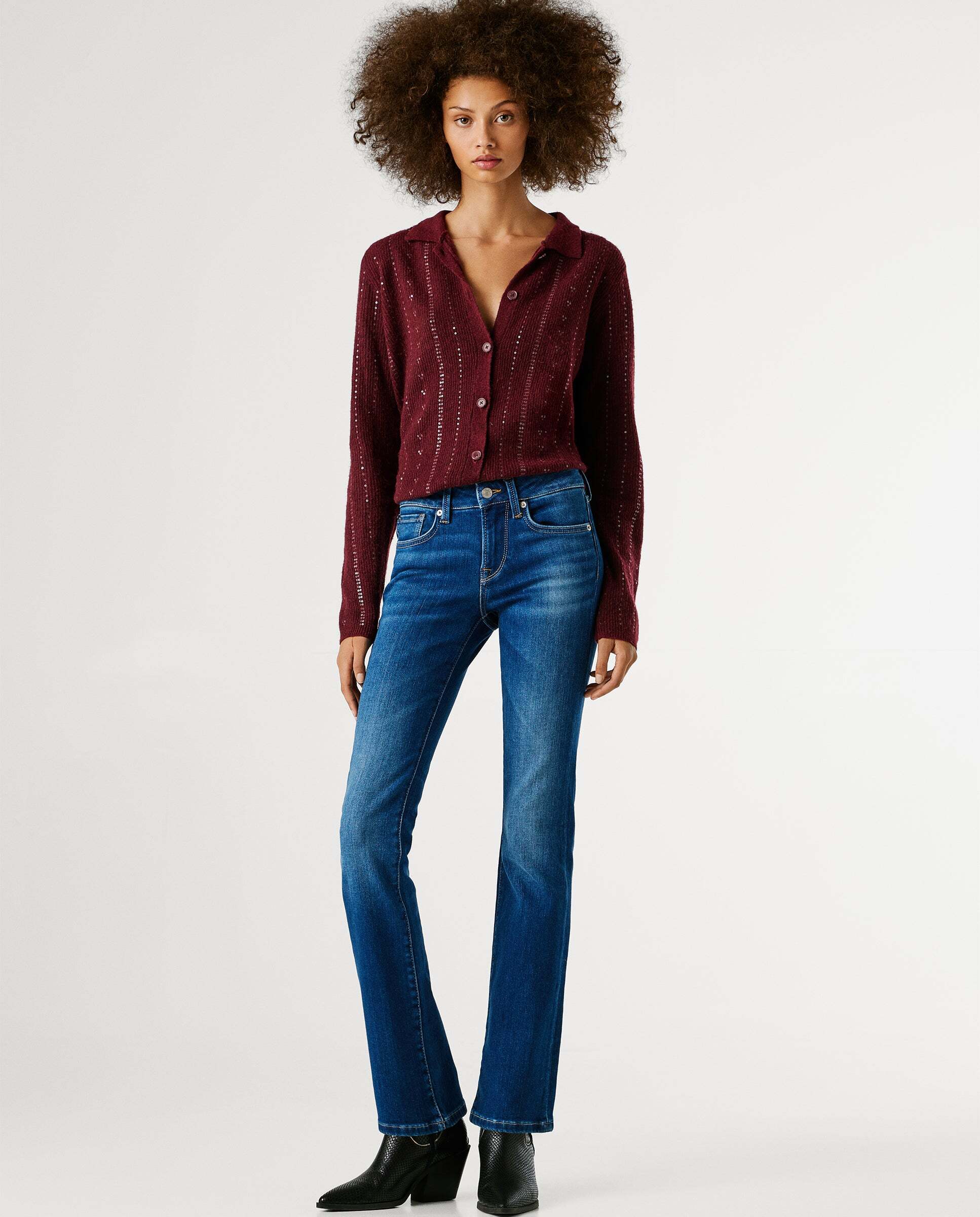 Pepe Jeans - Piccadilly- jeans fit bootcut y tiro bajo.