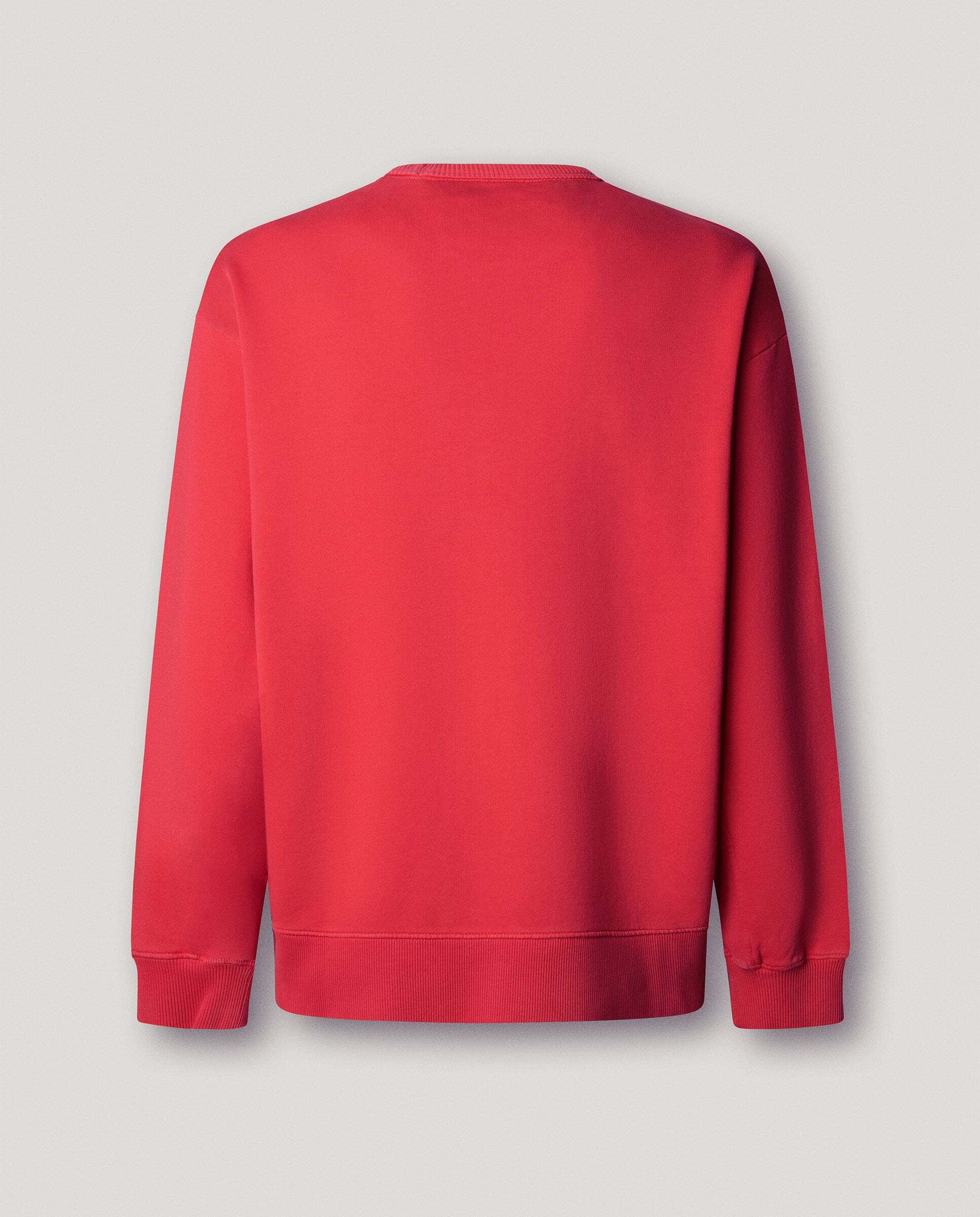 Sudadera de hombre con cuello redondo con logo - Pepe Jeans - Rojo Rojo-9