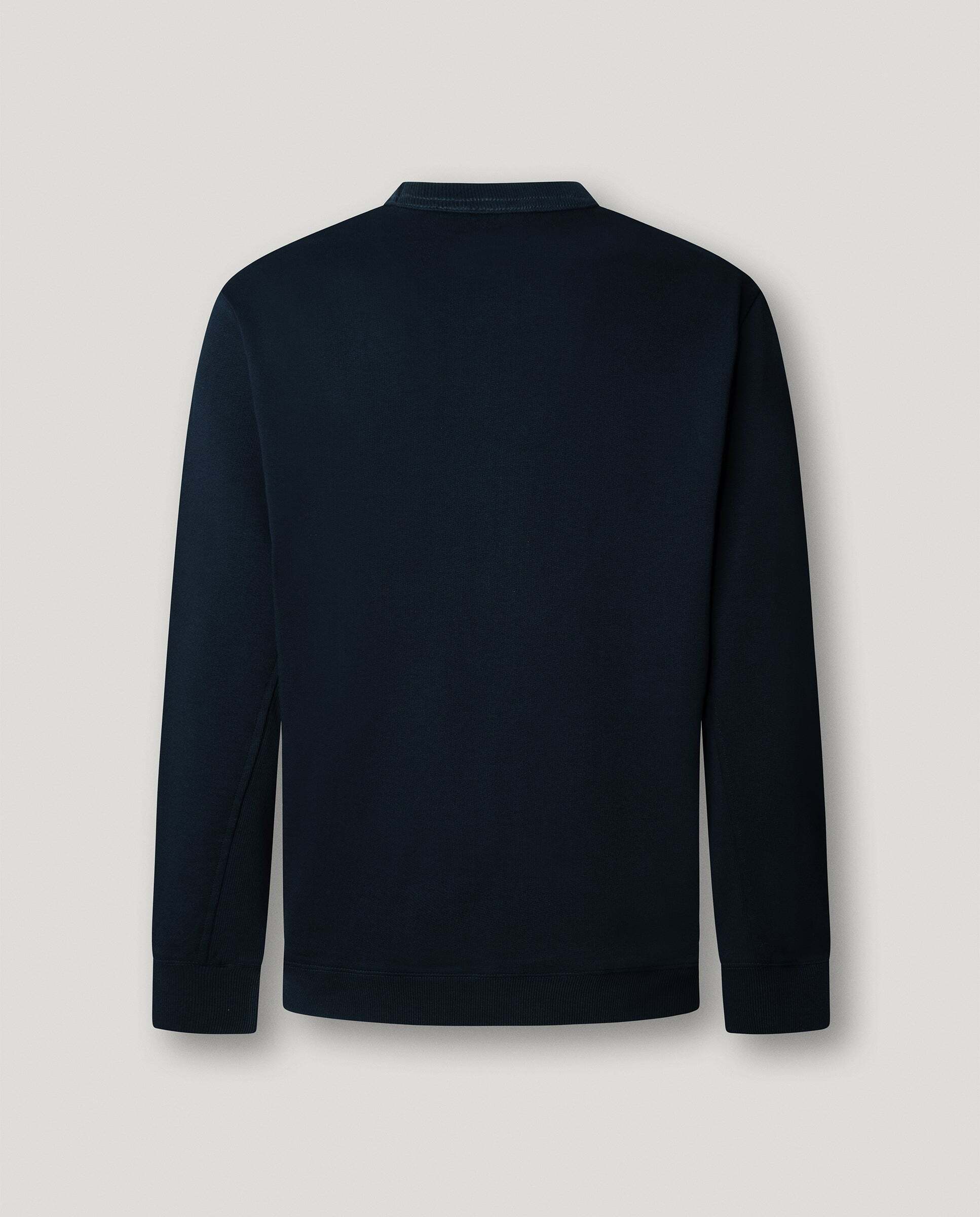 Sudadera de hombre con cuello redondo con logo - Pepe Jeans - Azul Azul-8
