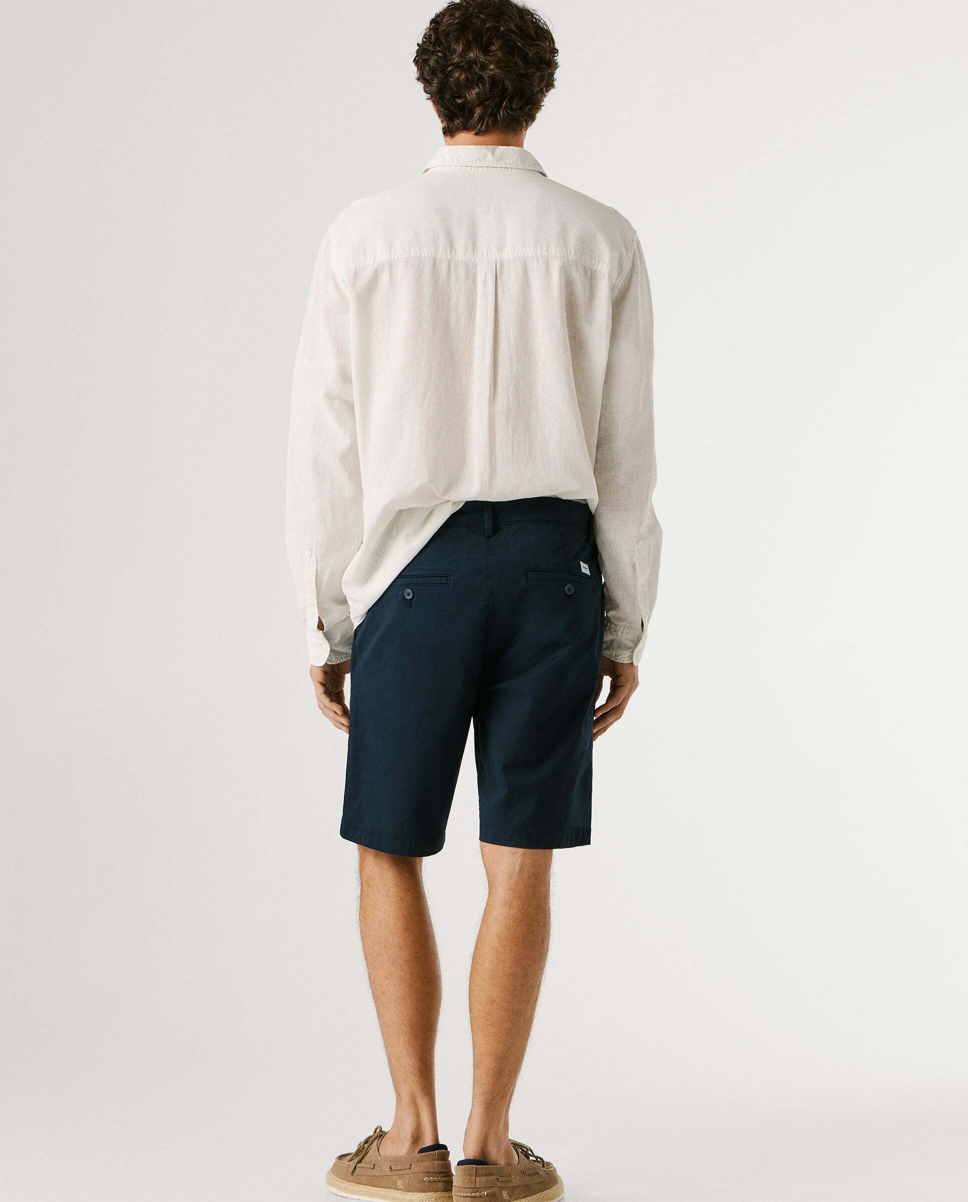 Bermuda chino de hombre fit regular - Pepe Jeans - Azul Azul-3