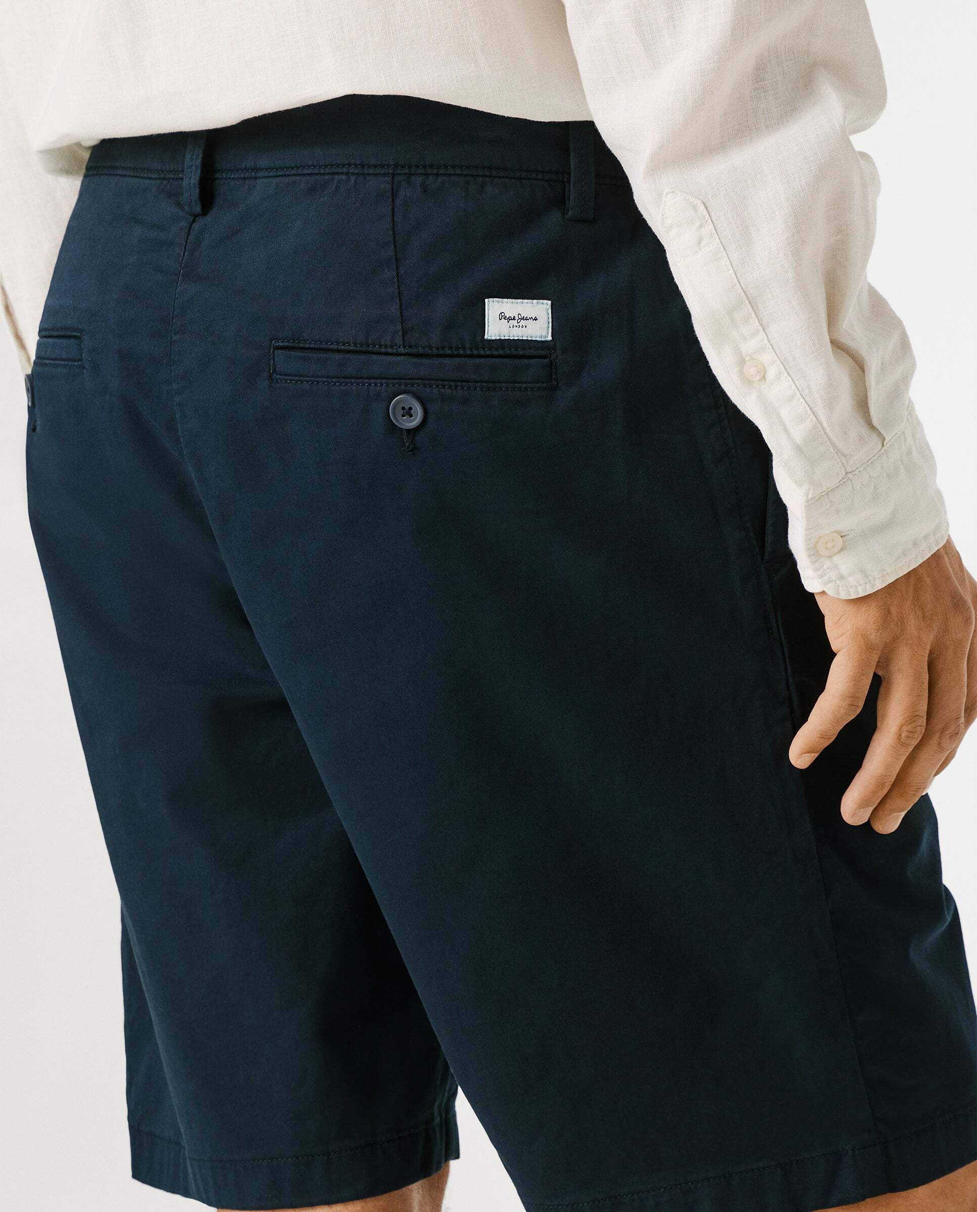 Bermuda chino de hombre fit regular - Pepe Jeans - Azul Azul-5
