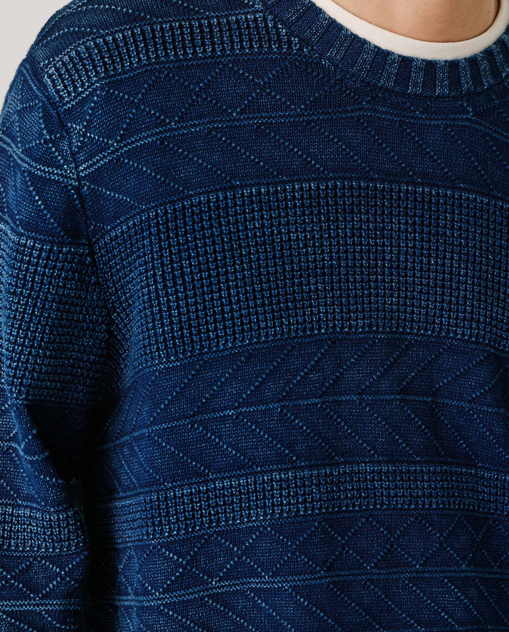 Jersey punto de hombre cuello redondo - Pepe Jeans - Azul Azul-5