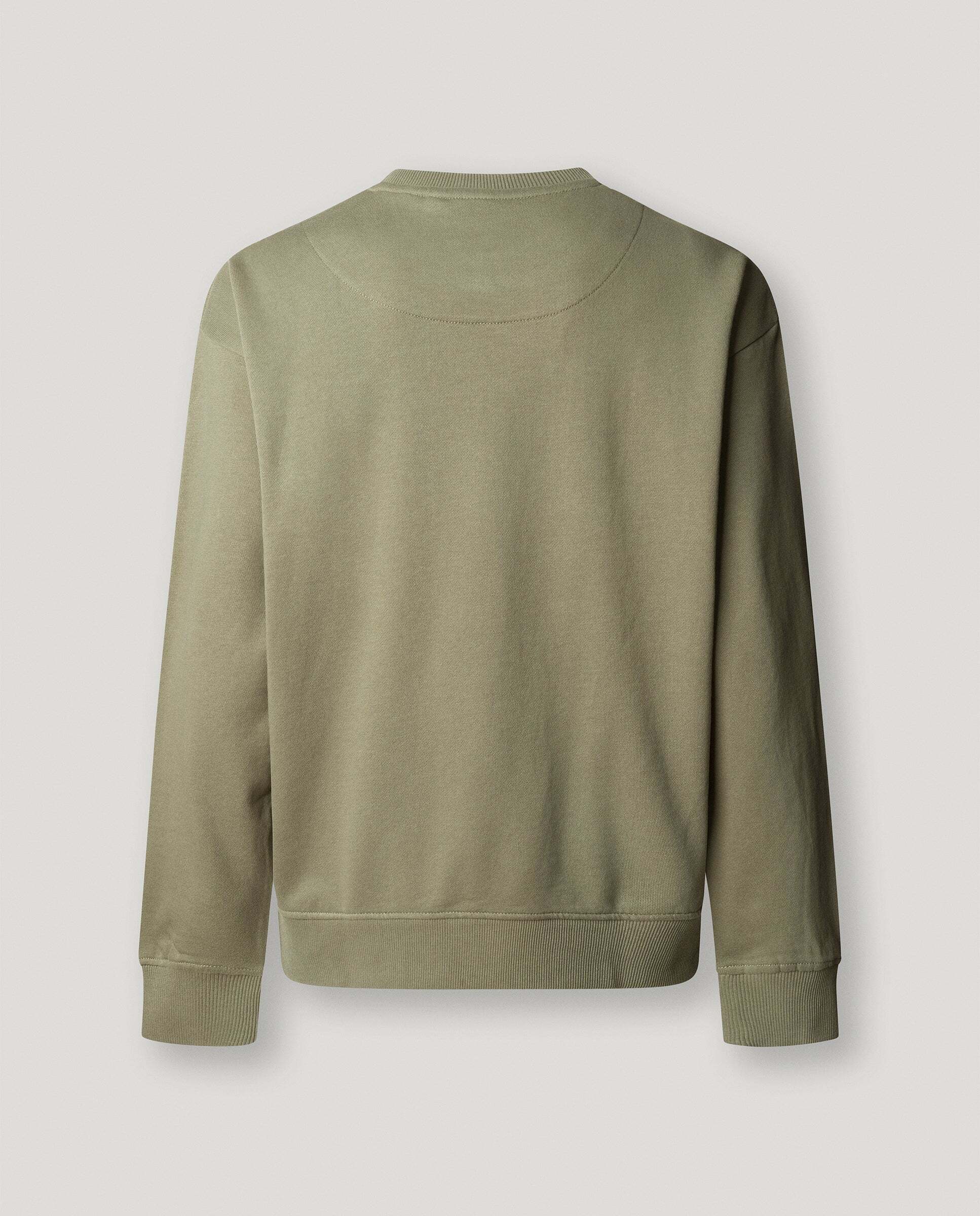 Sudadera de hombre con cuello redondo con logo - Pepe Jeans - Verde Verde-8