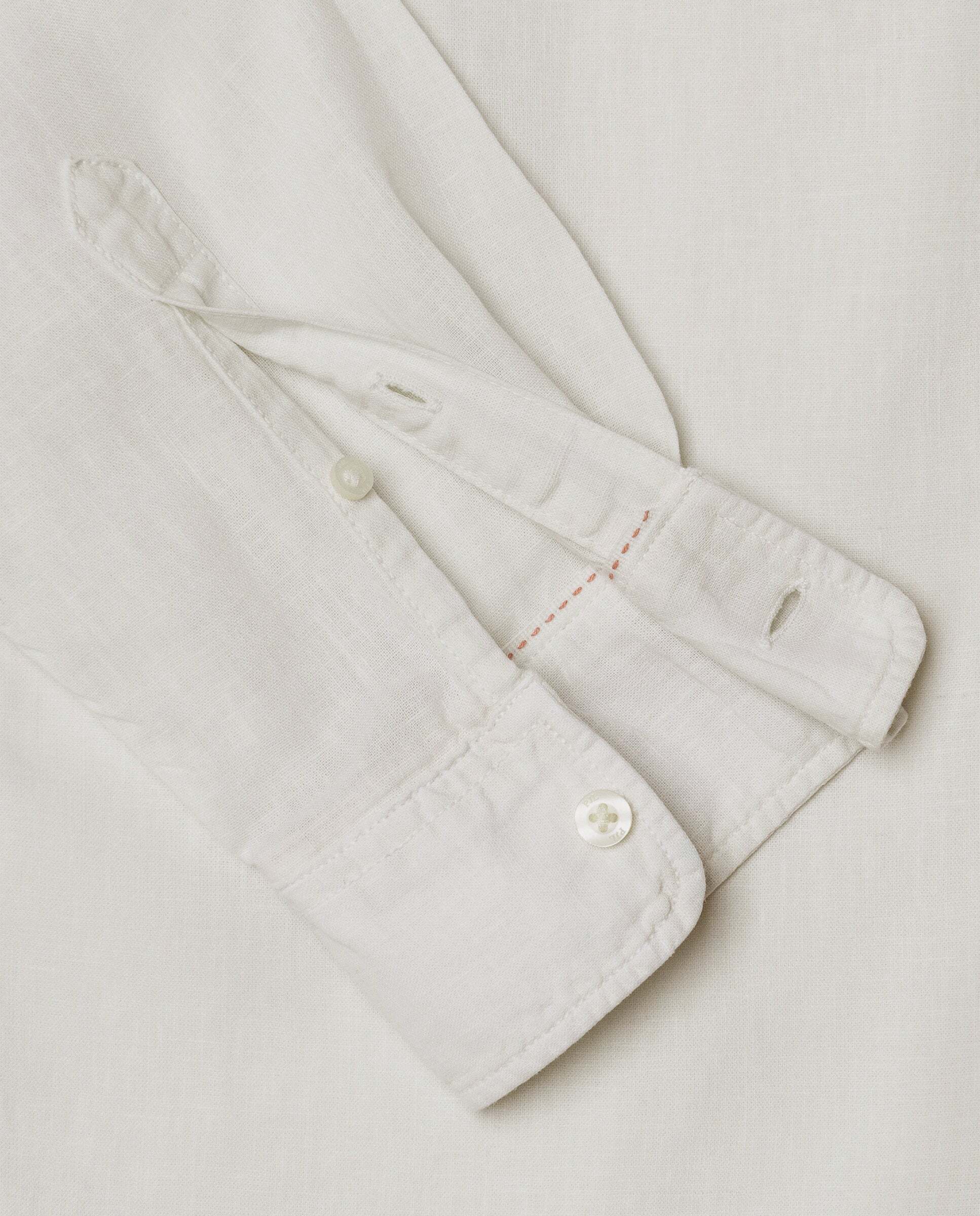 Imagen 8 de Camisa de lino fit regular - Pepe Jeans - Blanco Blanco