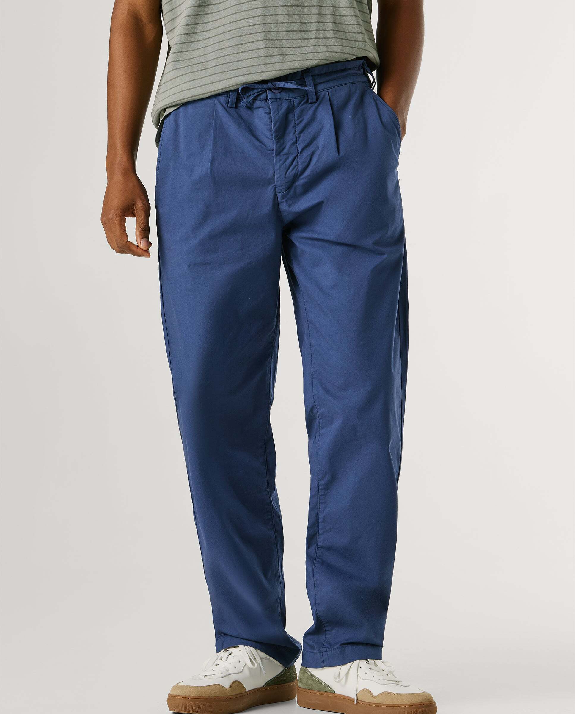 Pantalón chino de hombre fit relaxed - Pepe Jeans - Azul Azul-2