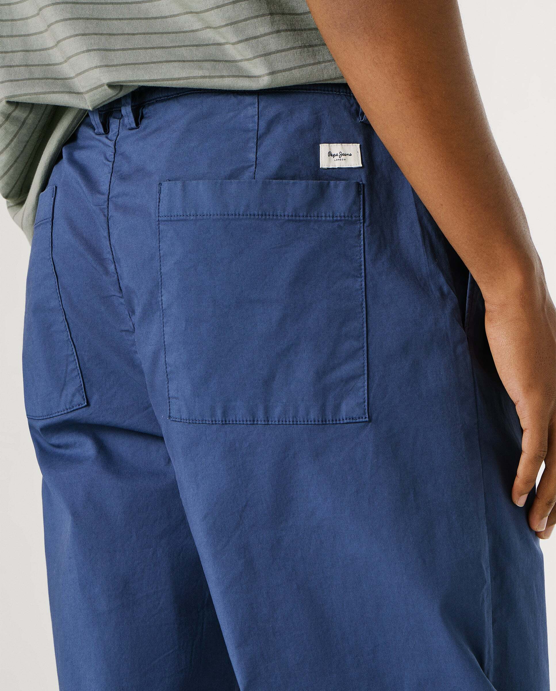 Pantalón chino de hombre fit relaxed - Pepe Jeans - Azul Azul-5