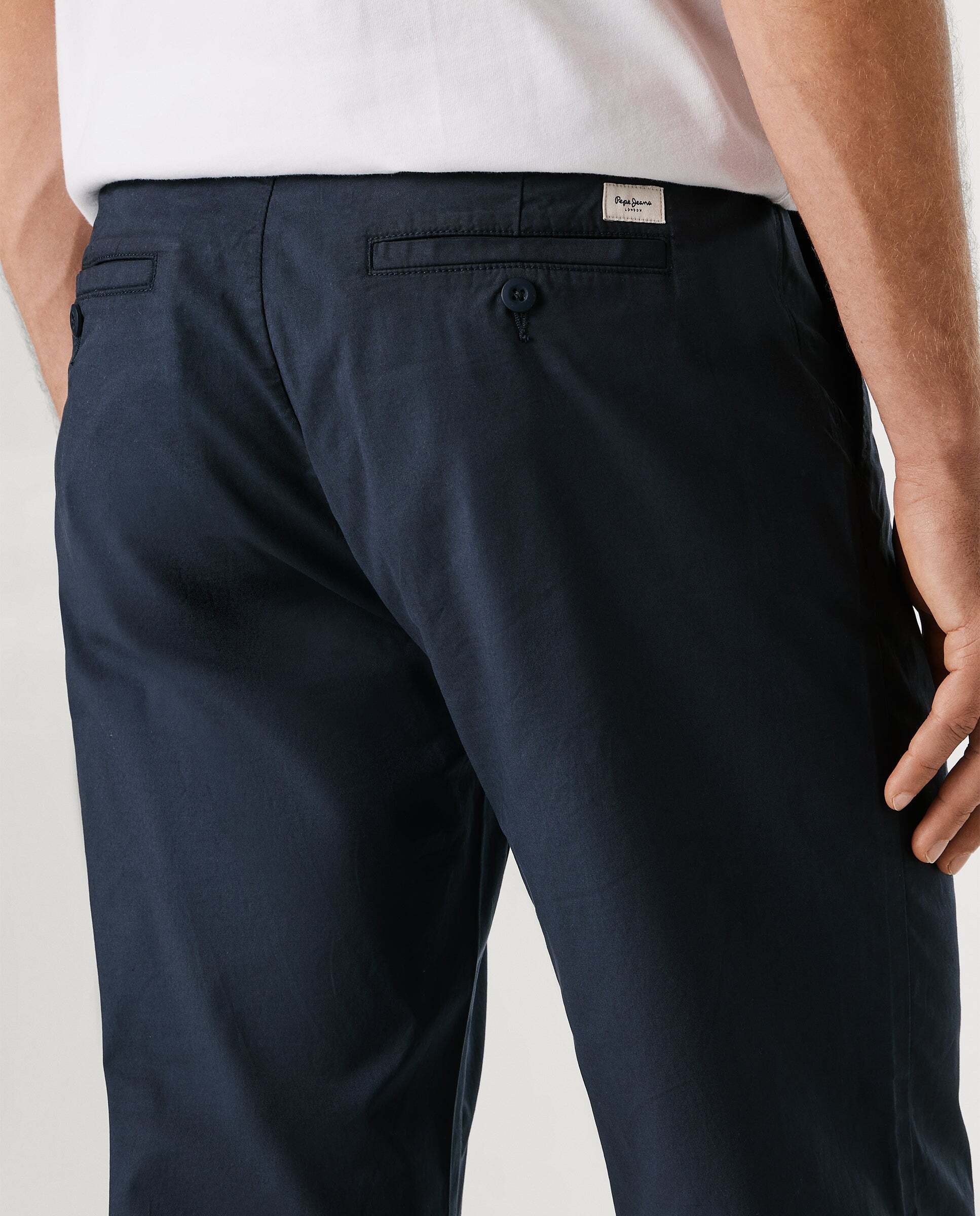 Pantalón chino de hombre fit slim - Pepe Jeans - Azul marino Azul marino-5