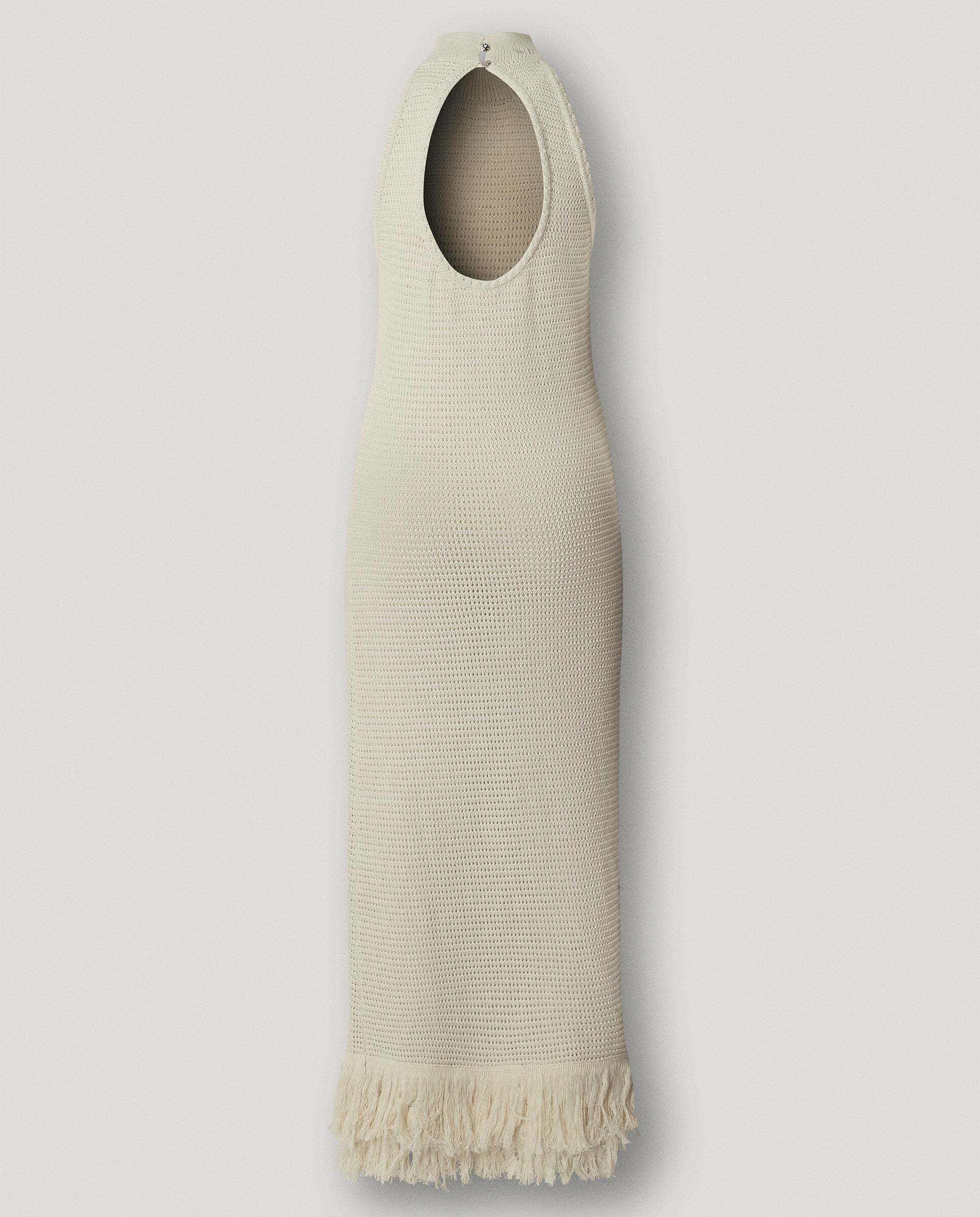 W11 - Pepe Jeans - vestido largo de mujer crochet - Blanco Blanco-11
