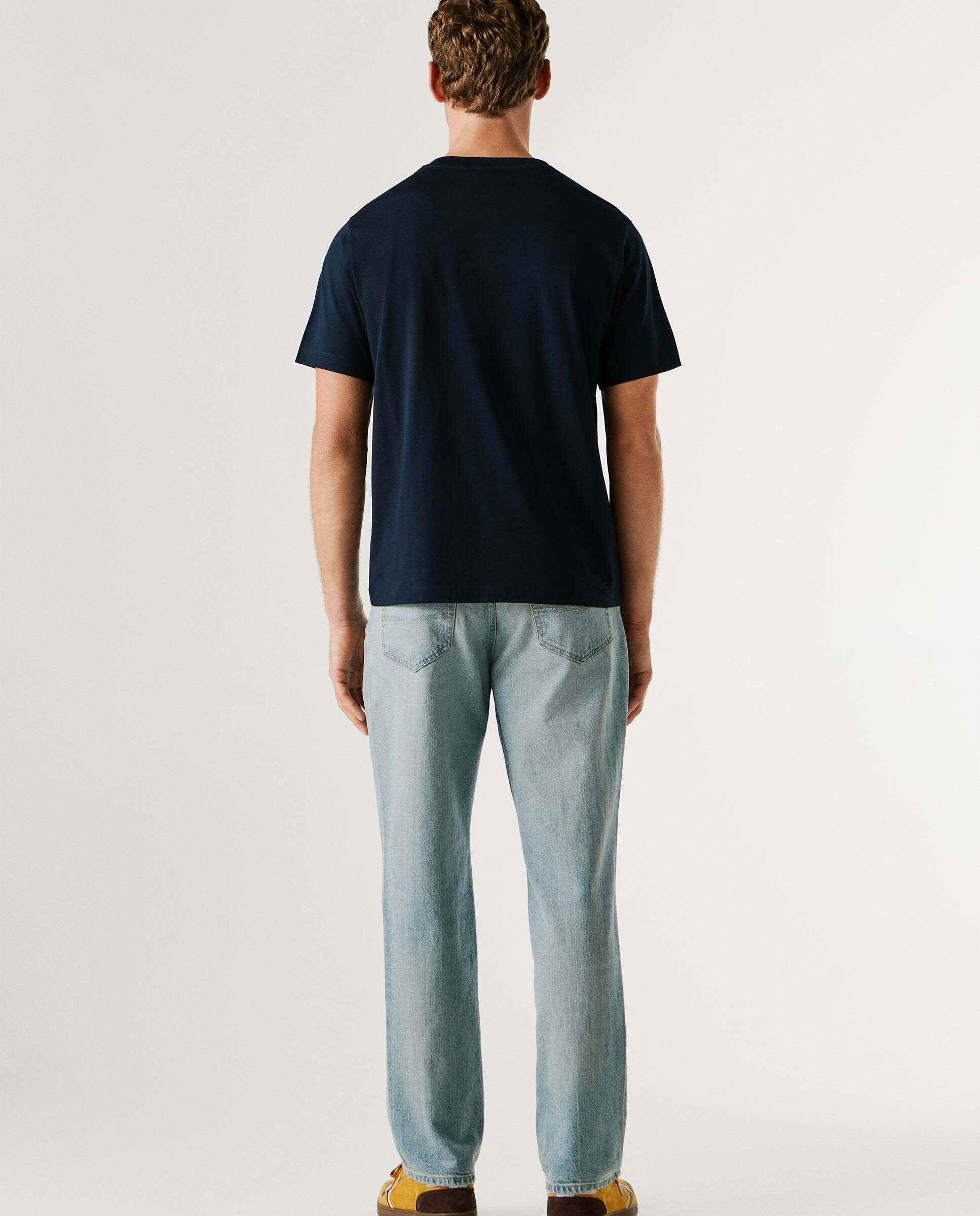 Camiseta de hombre logo estampado - Pepe Jeans - Azul Azul-3