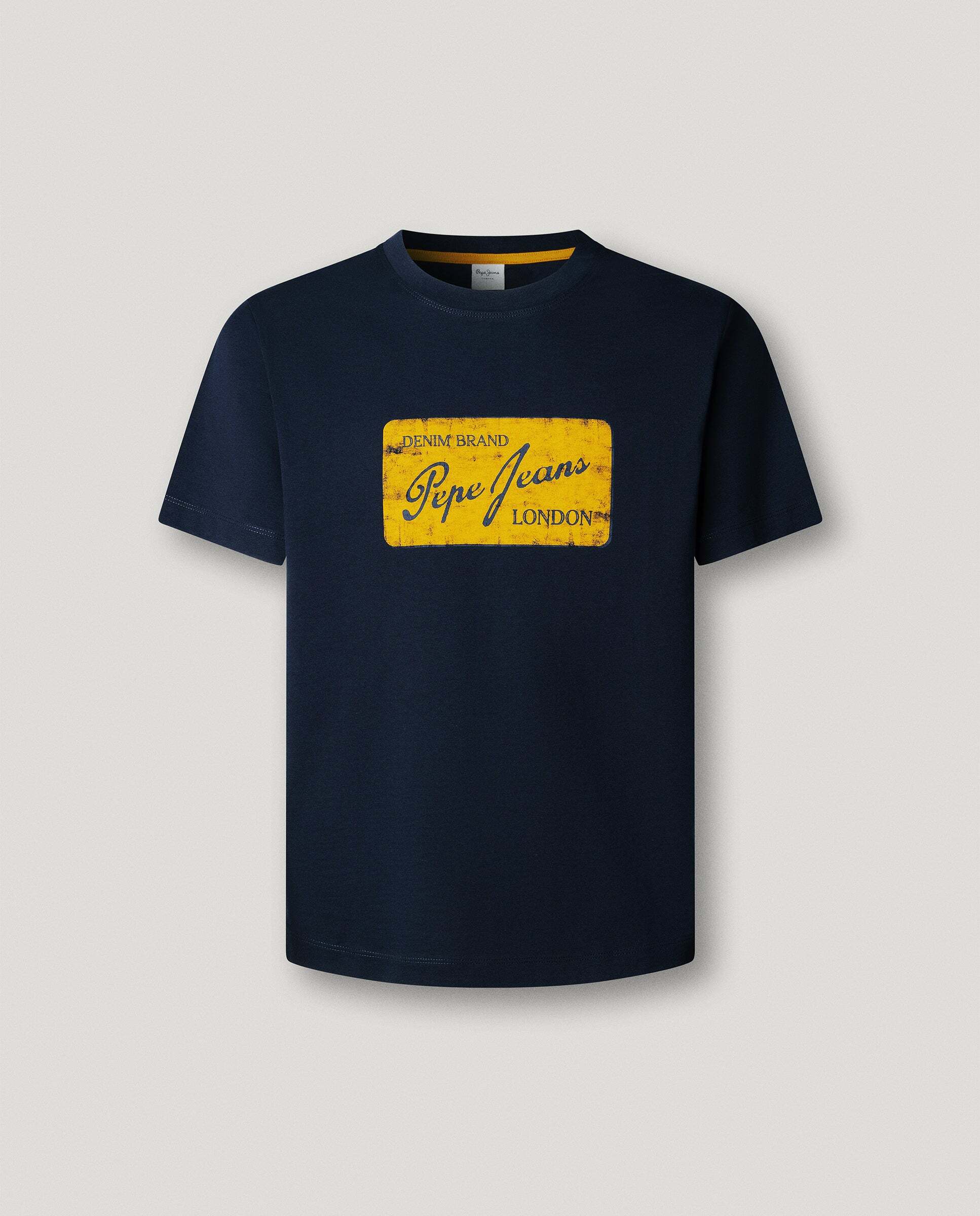 Camiseta de hombre logo estampado - Pepe Jeans - Azul Azul-9