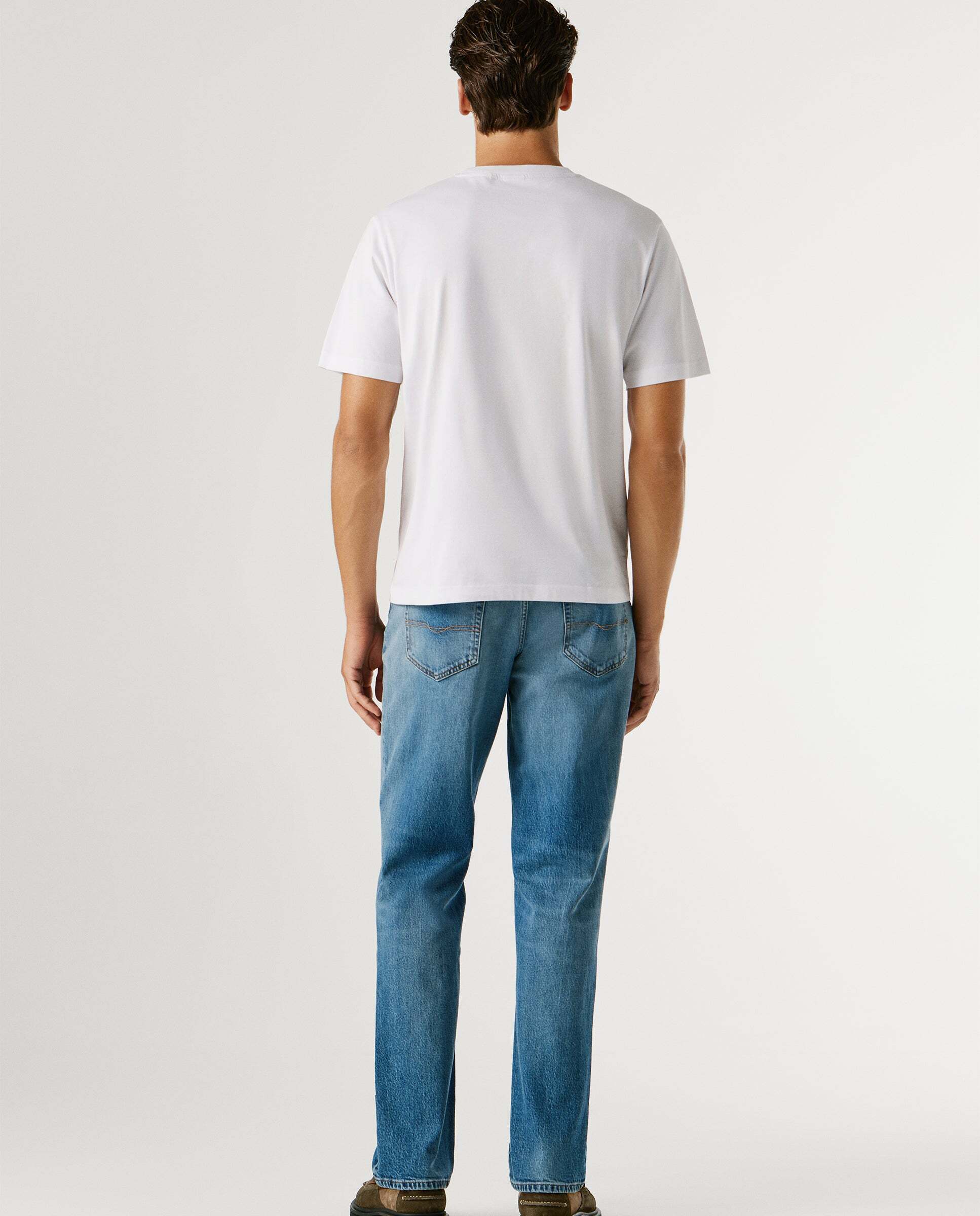 Camiseta de hombre logo estampado - Pepe Jeans - Blanco Blanco-3
