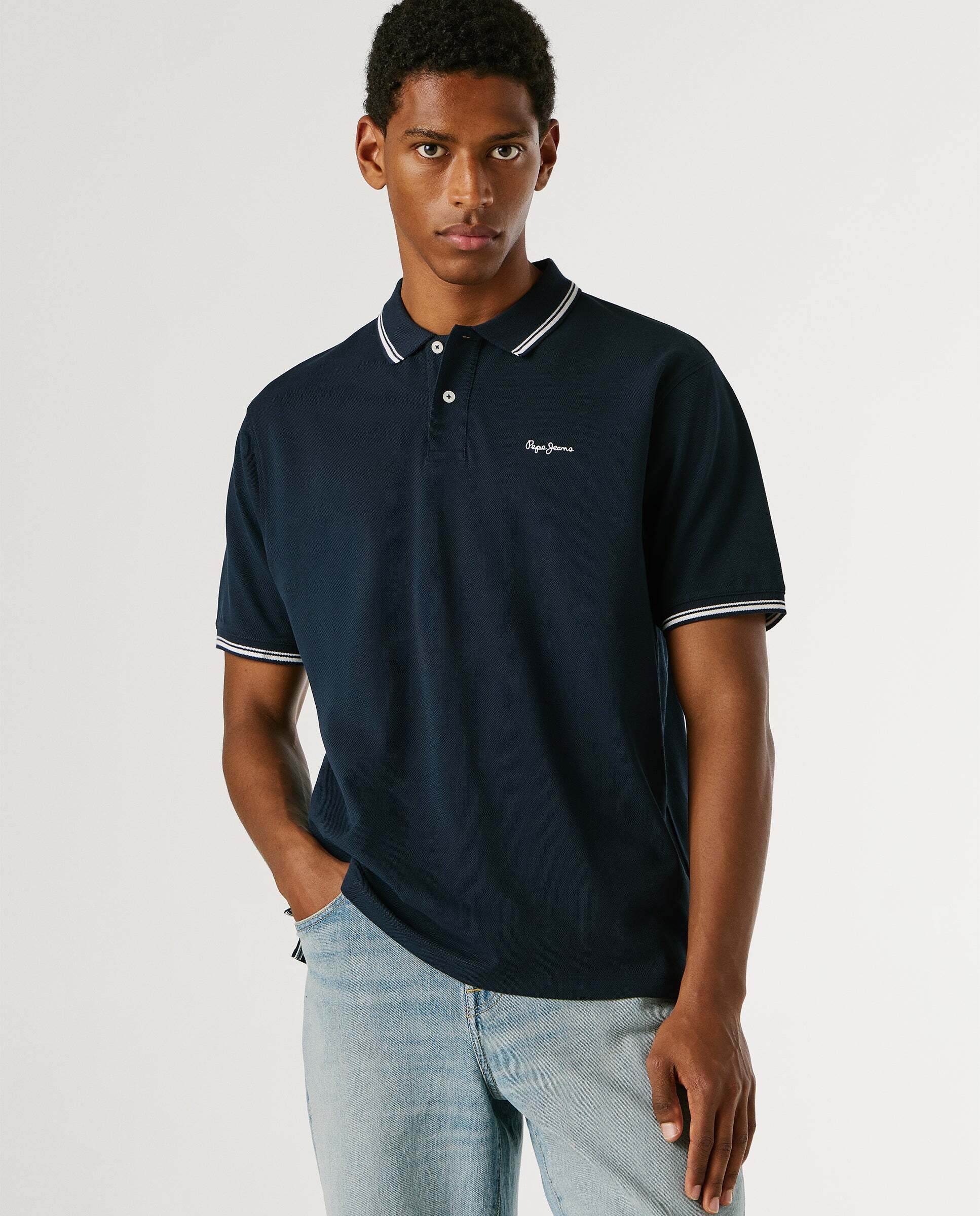 Pepe Jeans - Polo de hombre piqué fit regular.