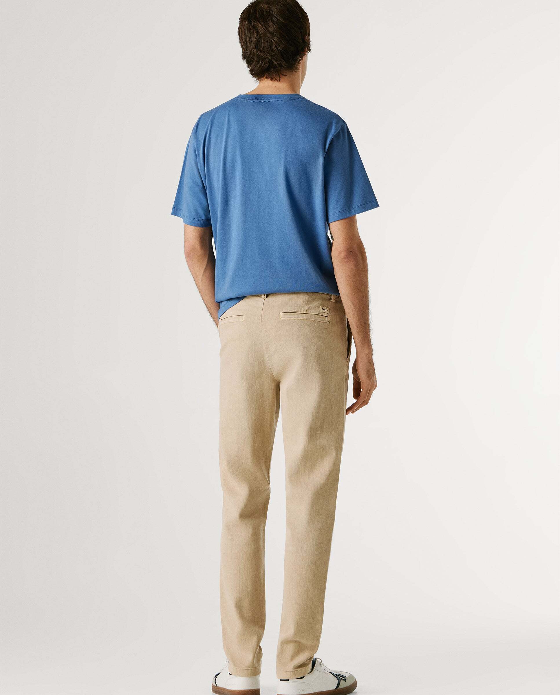 Pantalón chino de hombre fit taper - Pepe Jeans - Natural Natural-3