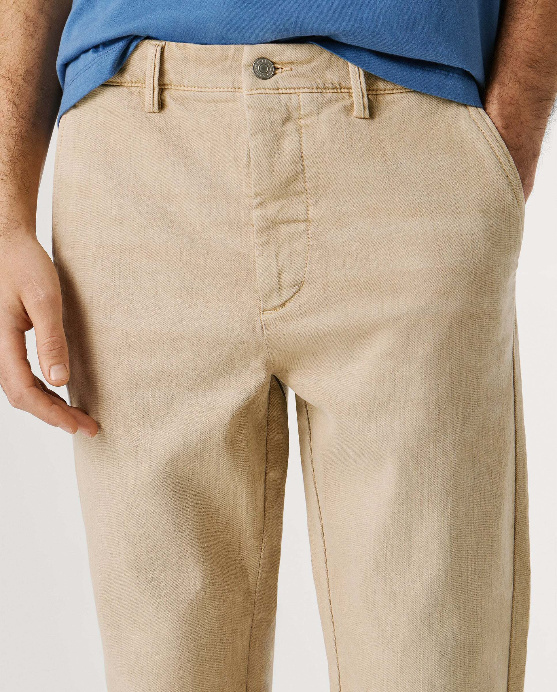 Pantalón chino de hombre fit taper - Pepe Jeans - Natural Natural-4