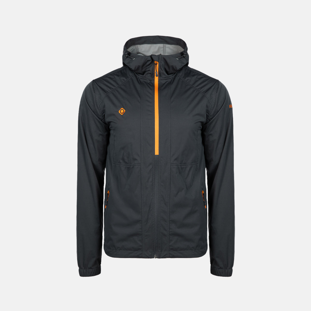 Chubasquero de hombre PINIEL Izas - Gris / Naranja Gris / Naranja-1