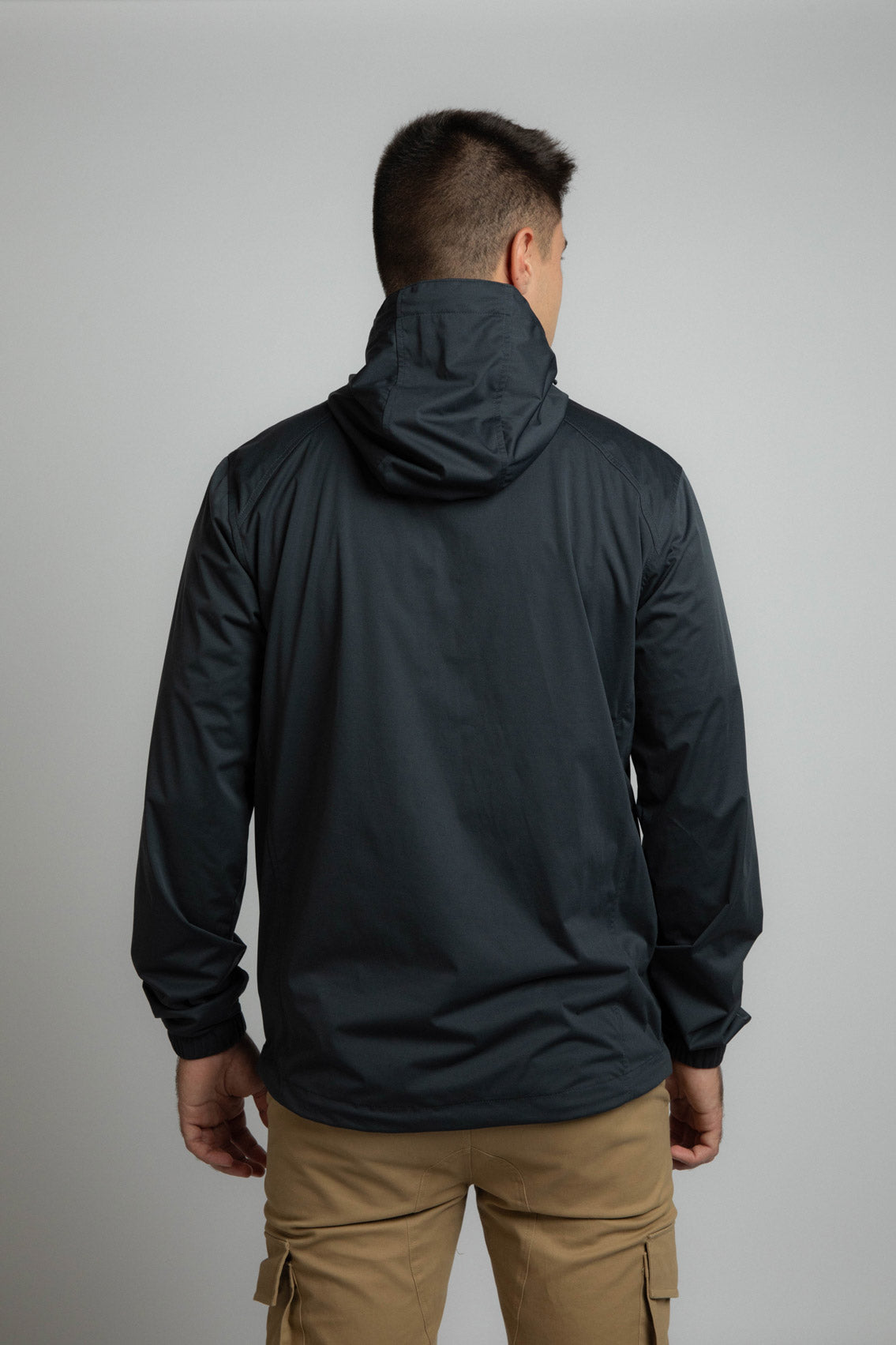 Chubasquero de hombre PINIEL Izas - Gris / Naranja Gris / Naranja-4