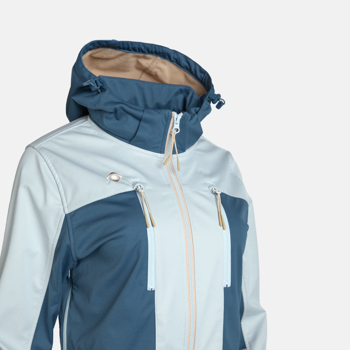Chaqueta Soft Shell de mujer Bediel W Izas - Azul claro / Azul marino Azul claro / Azul marino-3