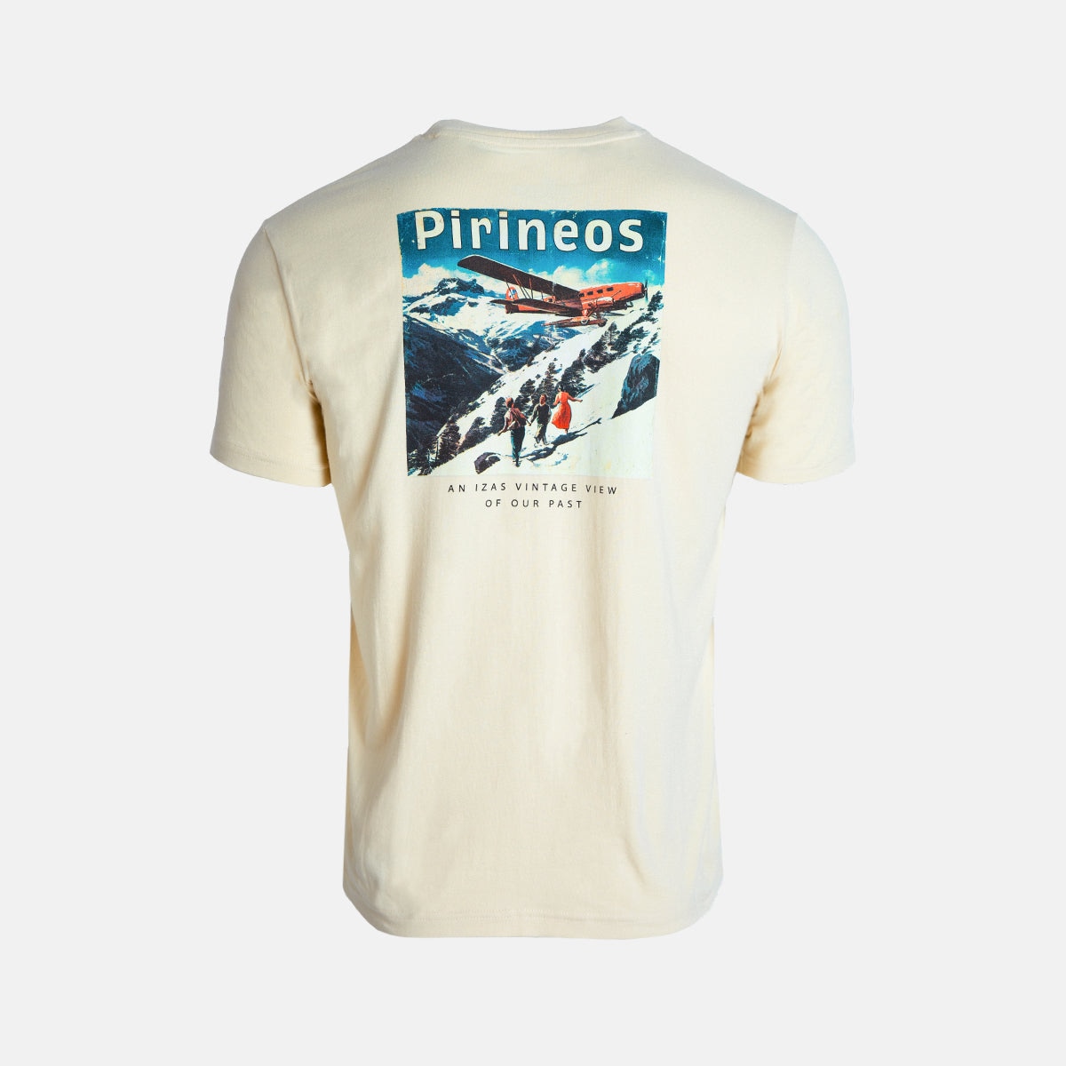 Camiseta básica de hombre LIENA M Izas - Marrón claro Marrón claro-2