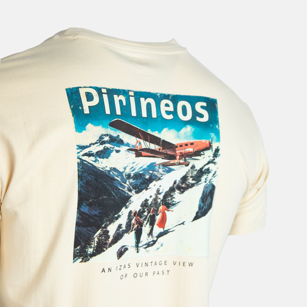 Camiseta básica de hombre LIENA M Izas - Marrón claro Marrón claro-5