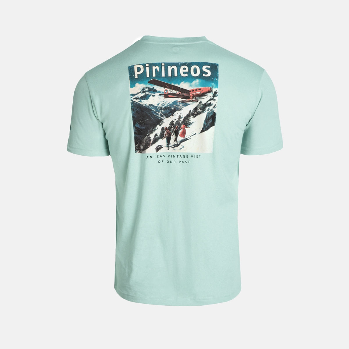 Camiseta básica de hombre LIENA M Izas - Verde menta Verde menta-2