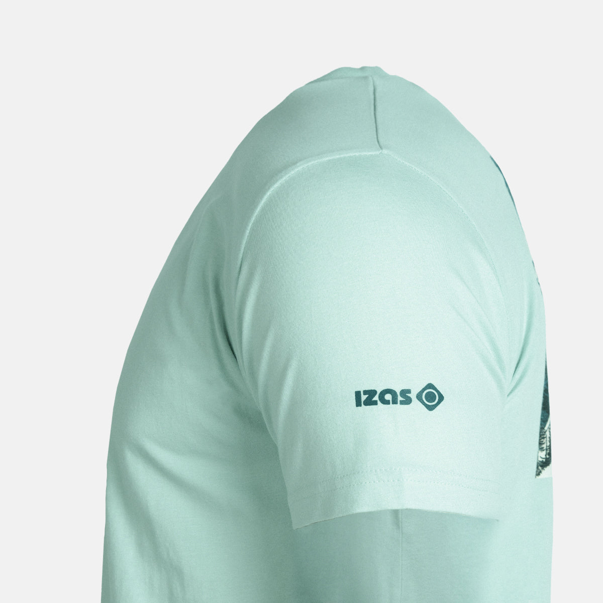 Camiseta básica de hombre LIENA M Izas - Verde menta Verde menta-4