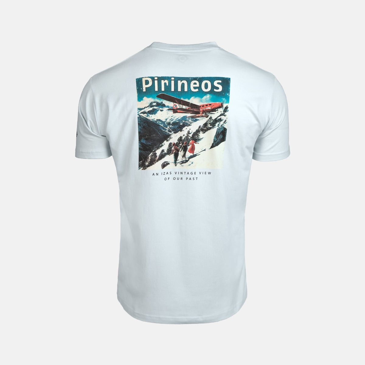 Camiseta básica de hombre LIENA M Izas - Azul claro Azul claro-2