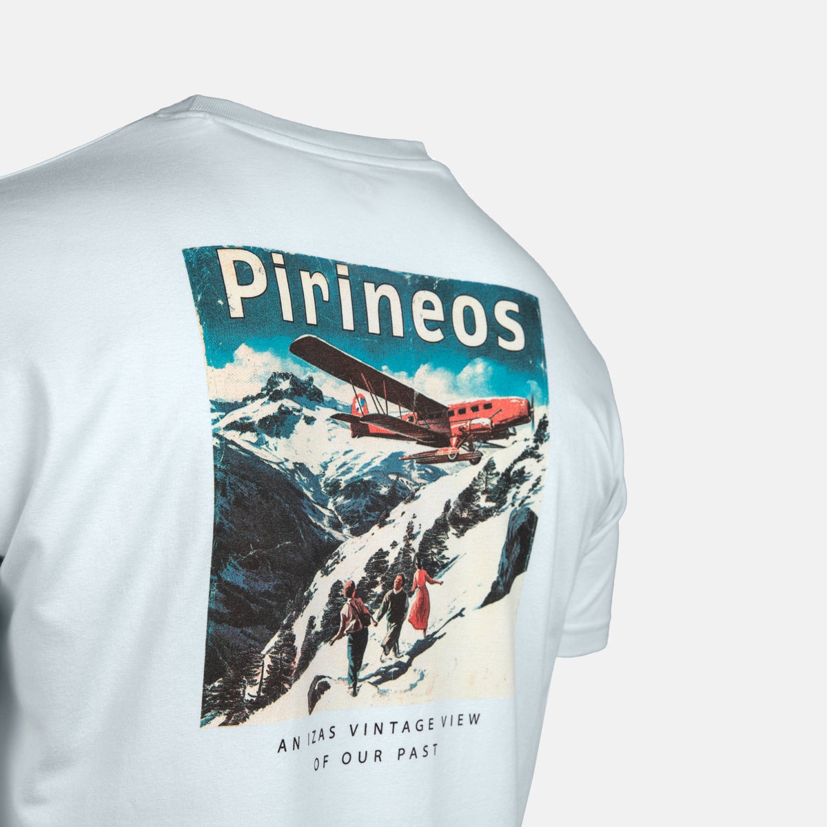 Camiseta básica de hombre LIENA M Izas - Azul claro Azul claro-5