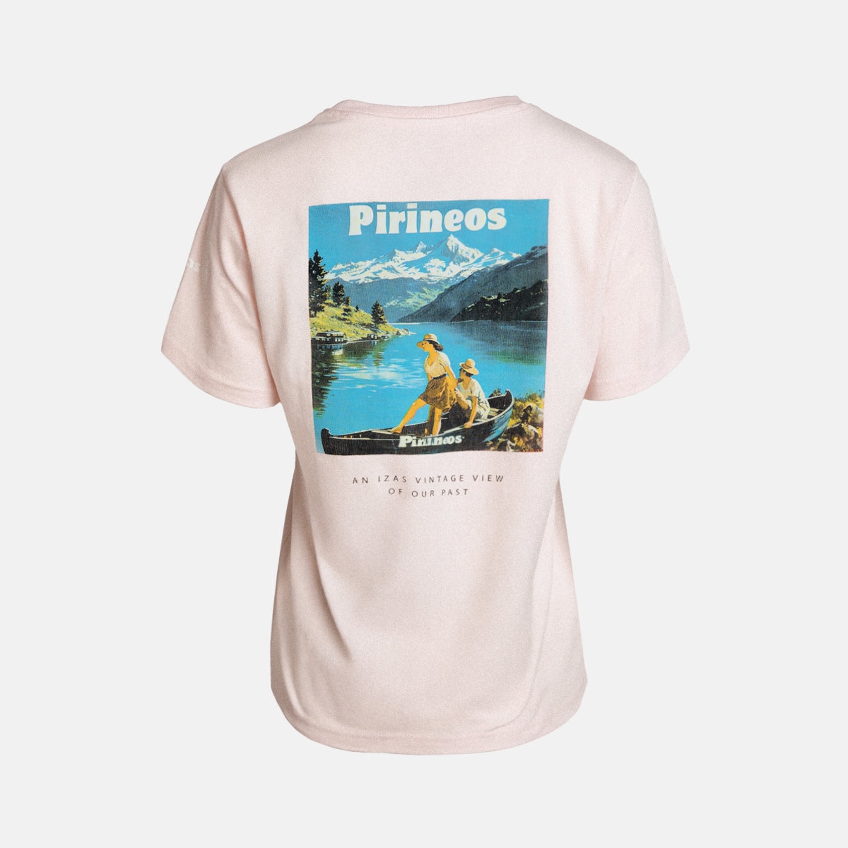 Camiseta básica de mujer LIENA W Izas - Rosa Rosa-2