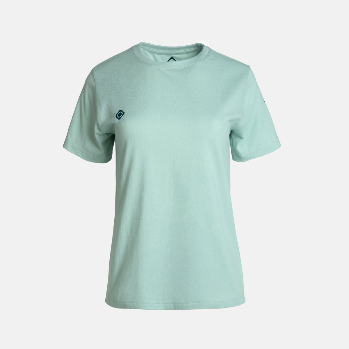 Camiseta básica de mujer LIENA W Izas - Verde menta Verde menta-1