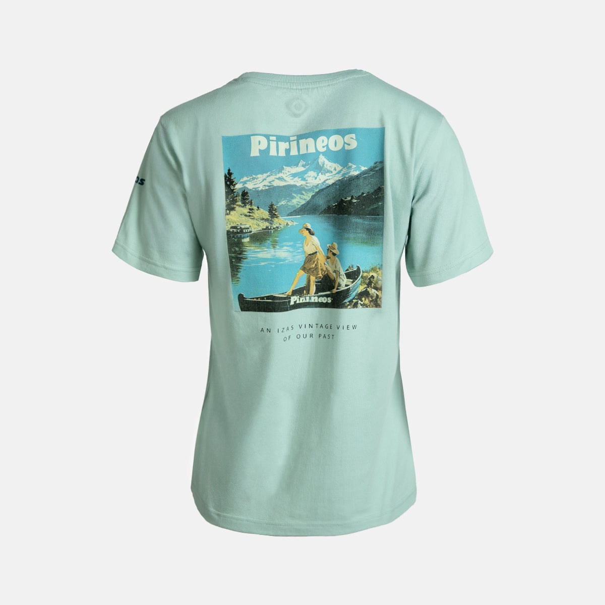 Camiseta básica de mujer LIENA W Izas - Verde menta Verde menta-2