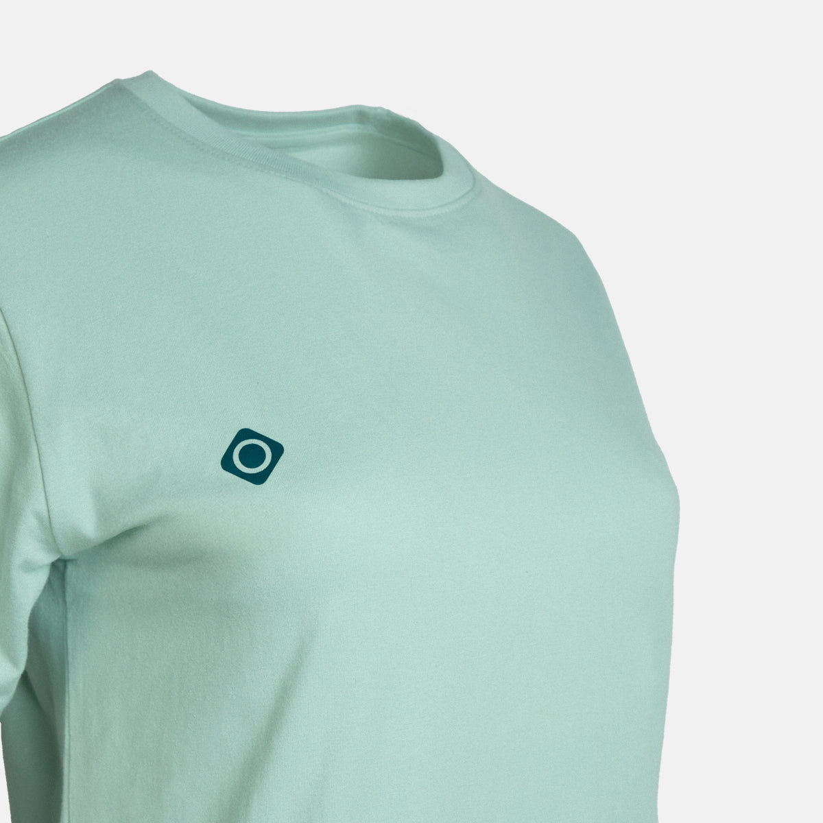Camiseta básica de mujer LIENA W Izas - Verde menta Verde menta-3