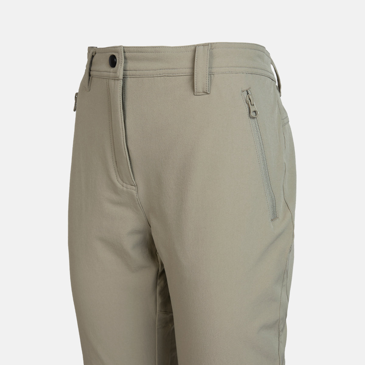 Pantalón de montaña y senderismo de mujer Artaso W Izas - Plata Plata-3