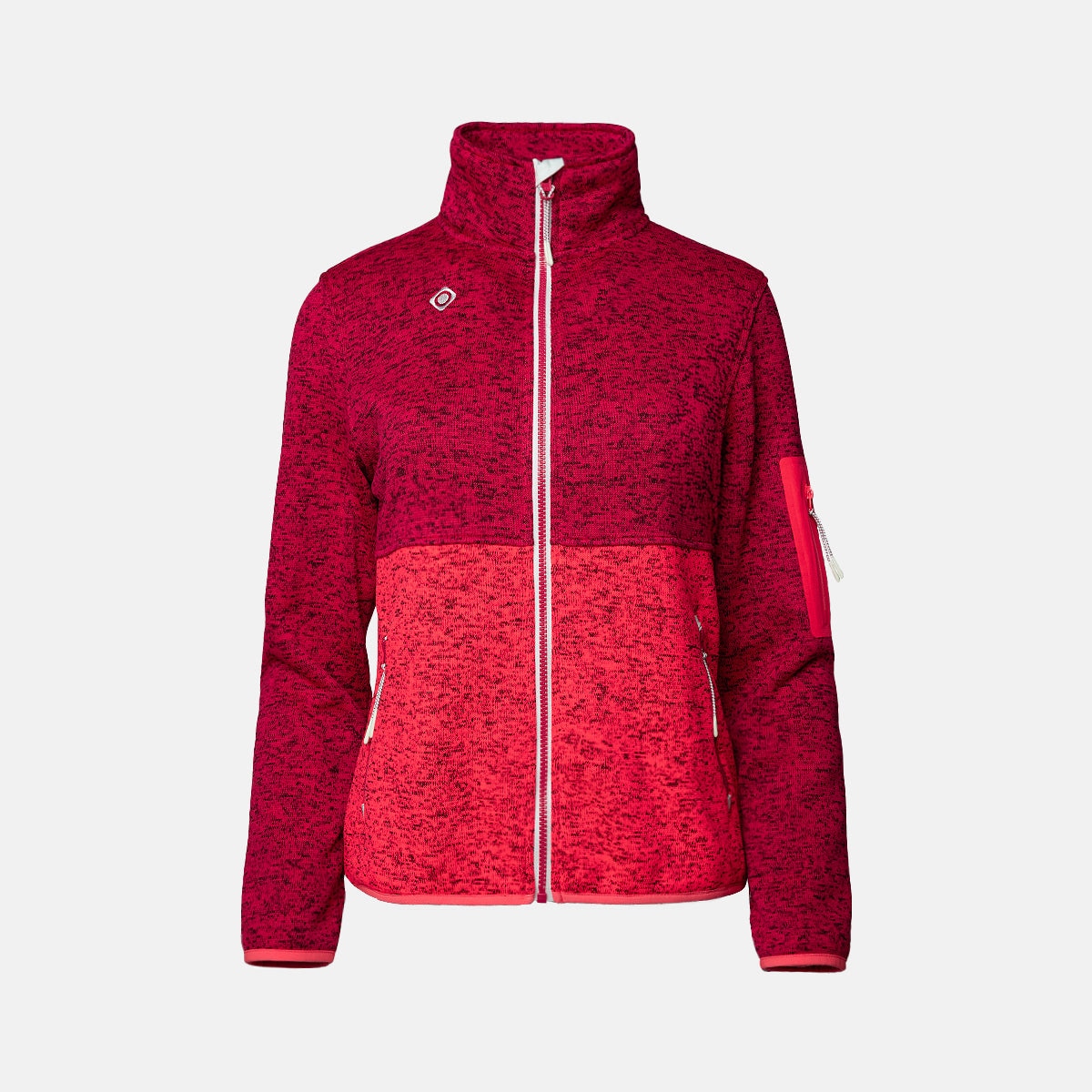 Chaqueta polar de mujer VADIEL W Izas - Magenta Magenta-1
