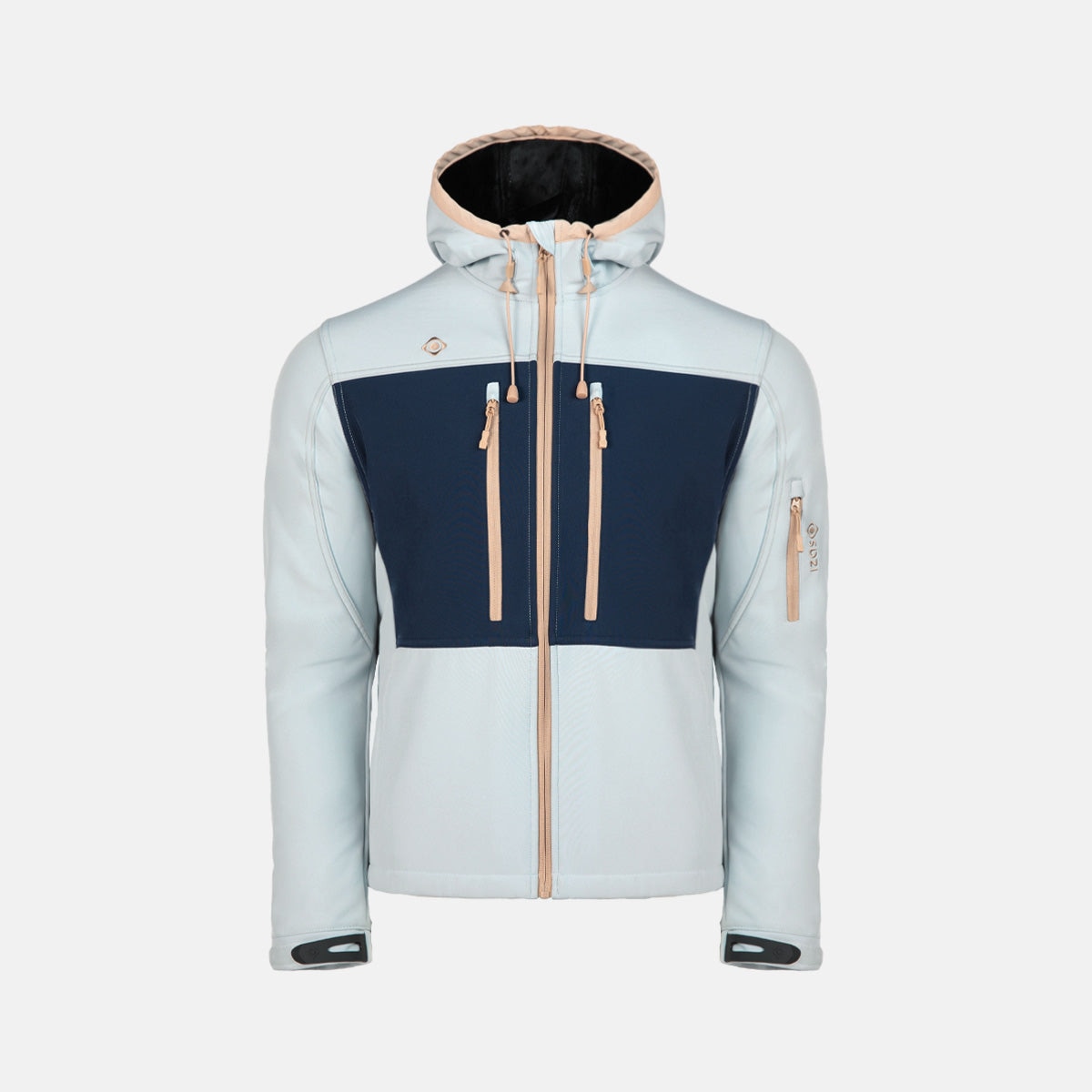 Imagen 0 de Chaqueta Térmica Soft Shell  de hombre KONKA Izas Azul claro / Azul marino