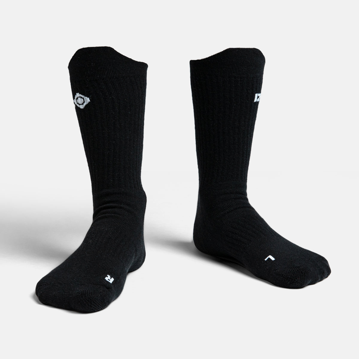 Calcetines deportivos unisex Hipoli Izas - Negro Negro-2