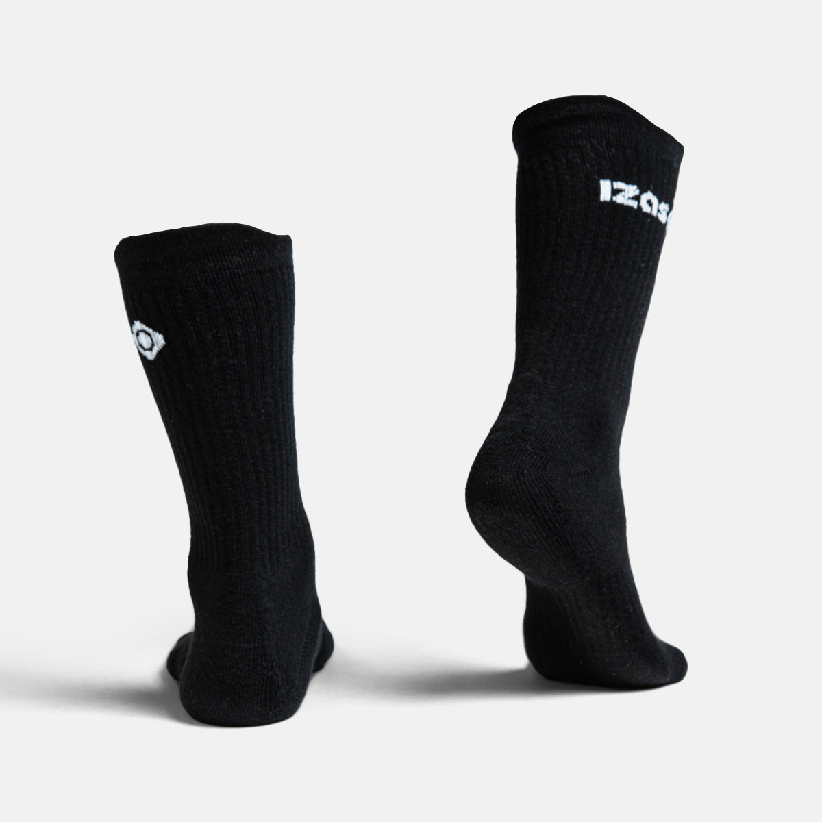 Calcetines deportivos unisex Hipoli Izas - Negro Negro-3